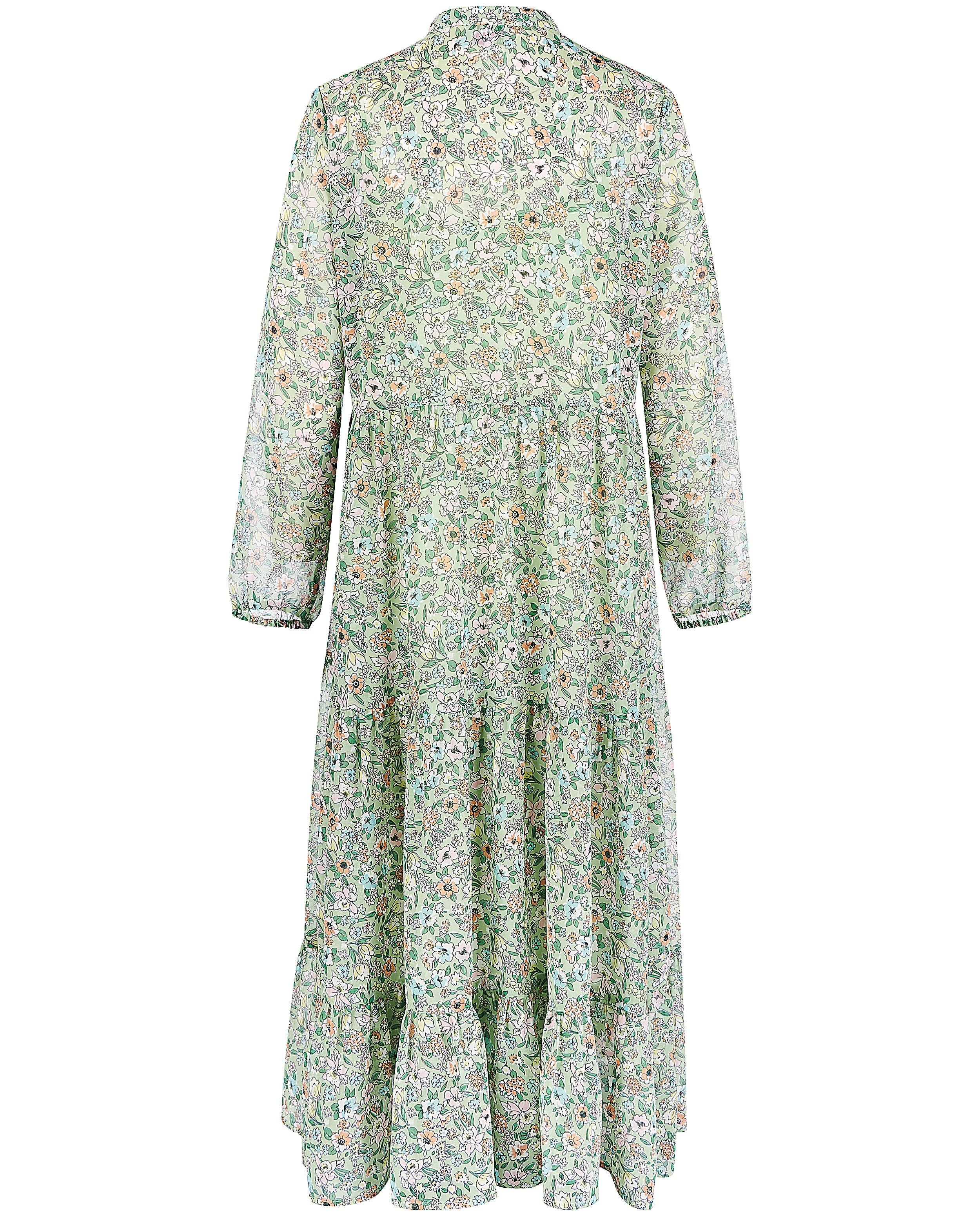 Kleedjes - Mintgroene maxi-jurk Karen Damen