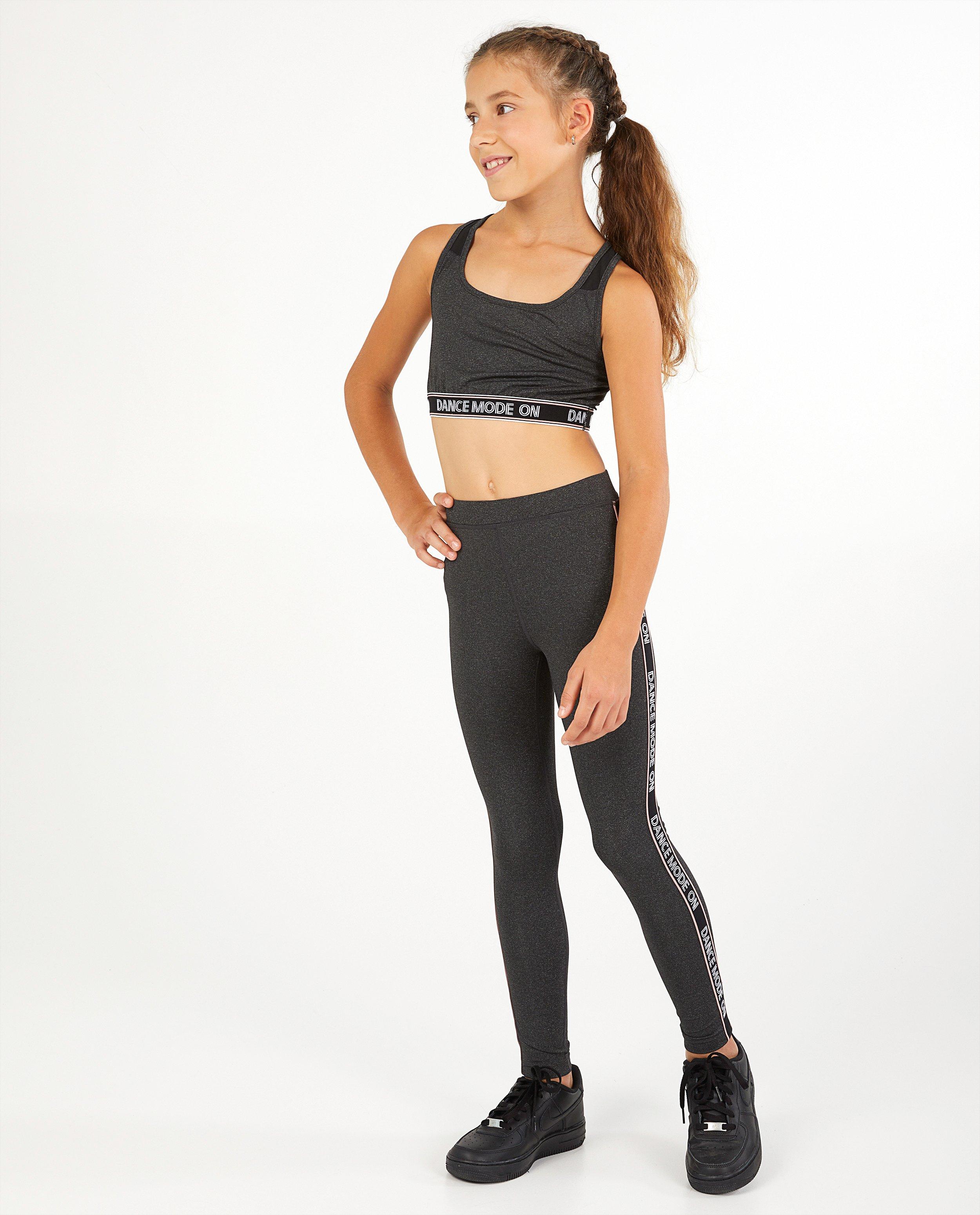 Grijze legging BESTies - strak & aanspannend - Fish & Chips