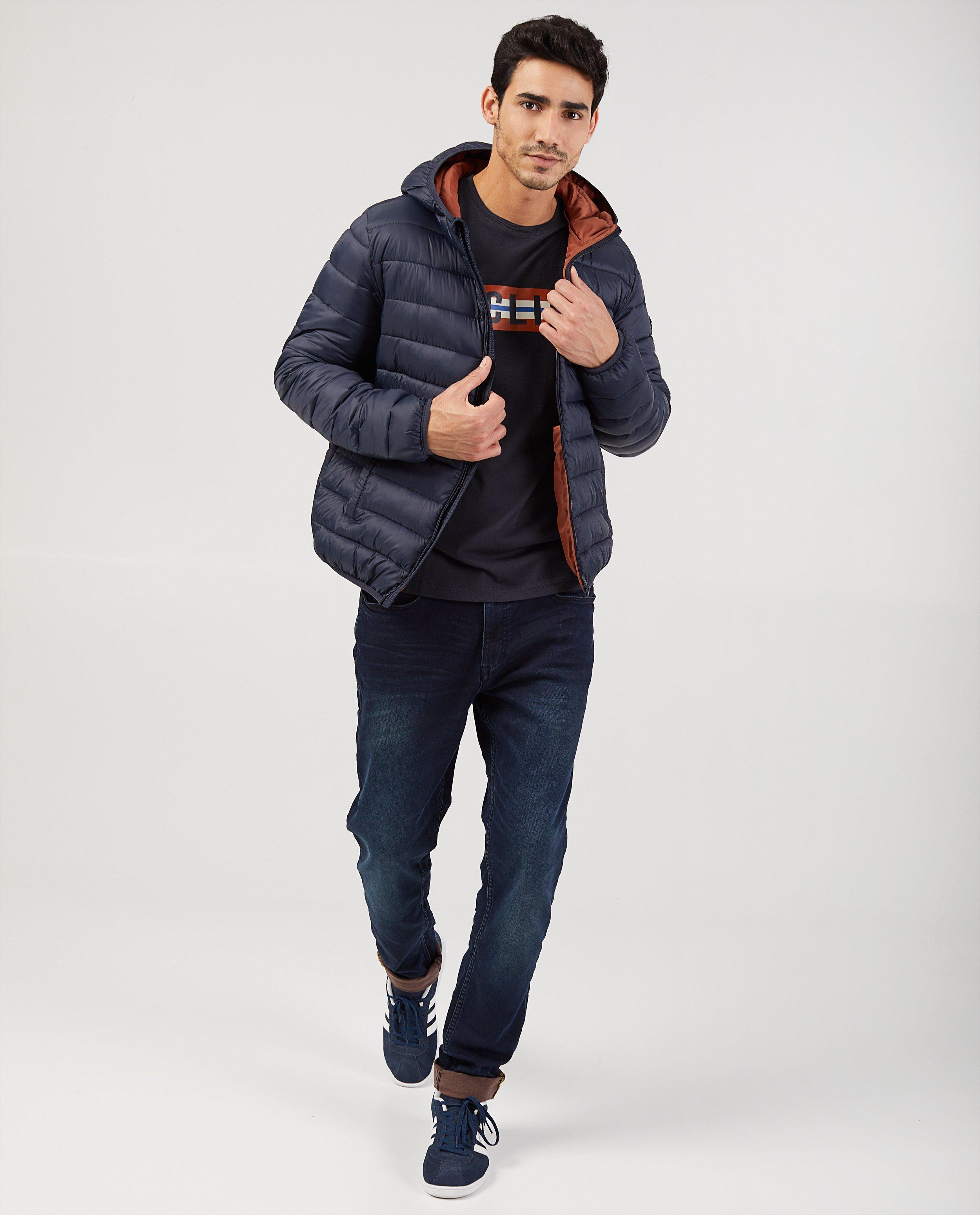 Doudoune 100 % recyclée - bleue - Quarterback