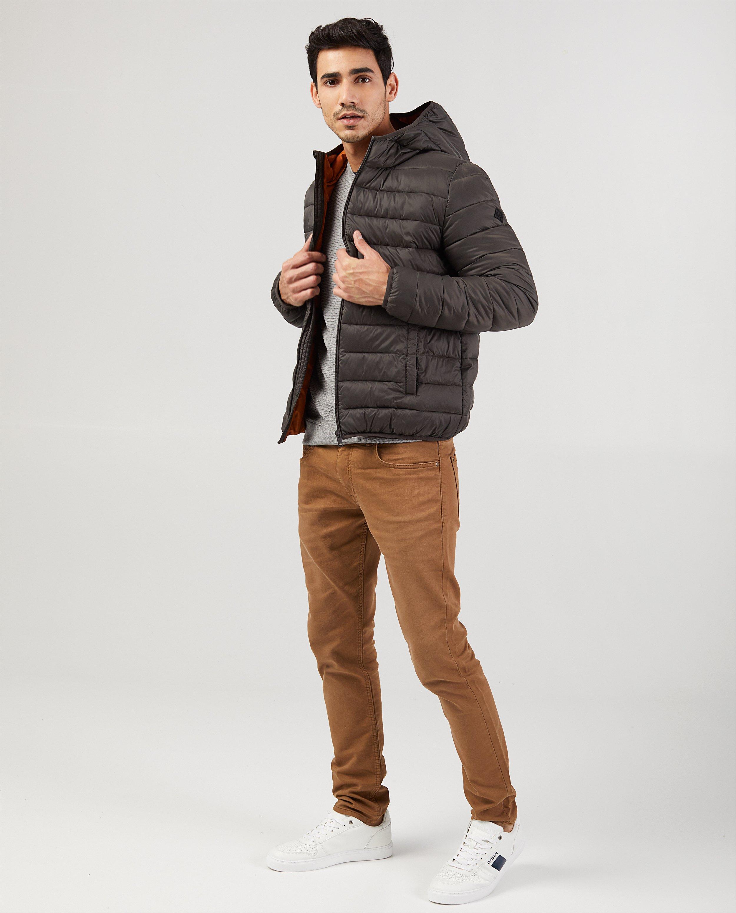 Doudoune 100 % recyclée - brune - Quarterback