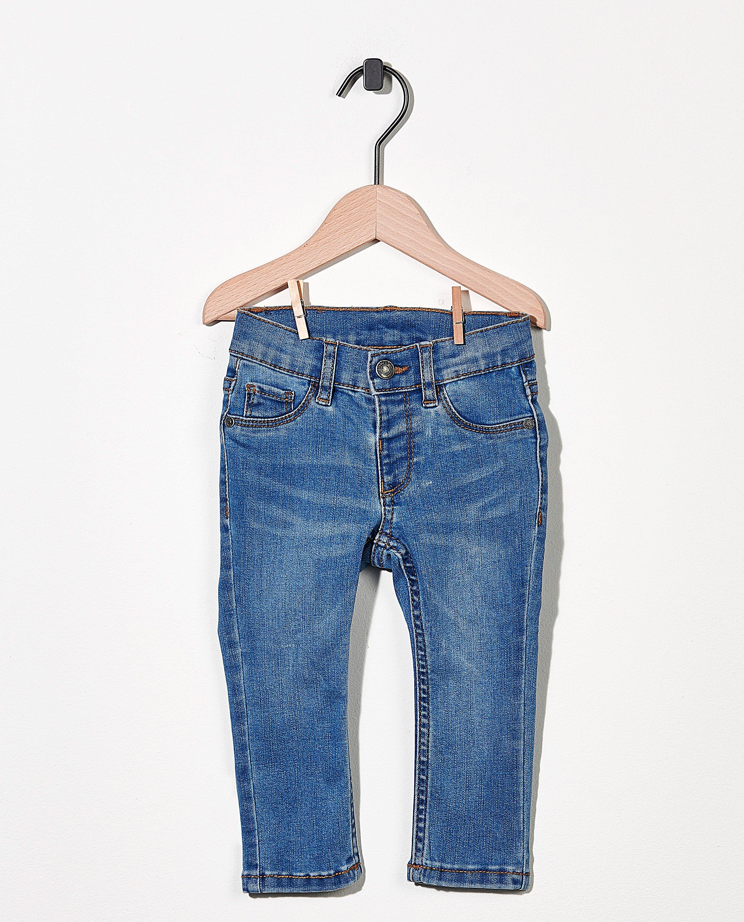 Jeans bleu foncé avec du stretch - en denim - Cuddles and Smiles
