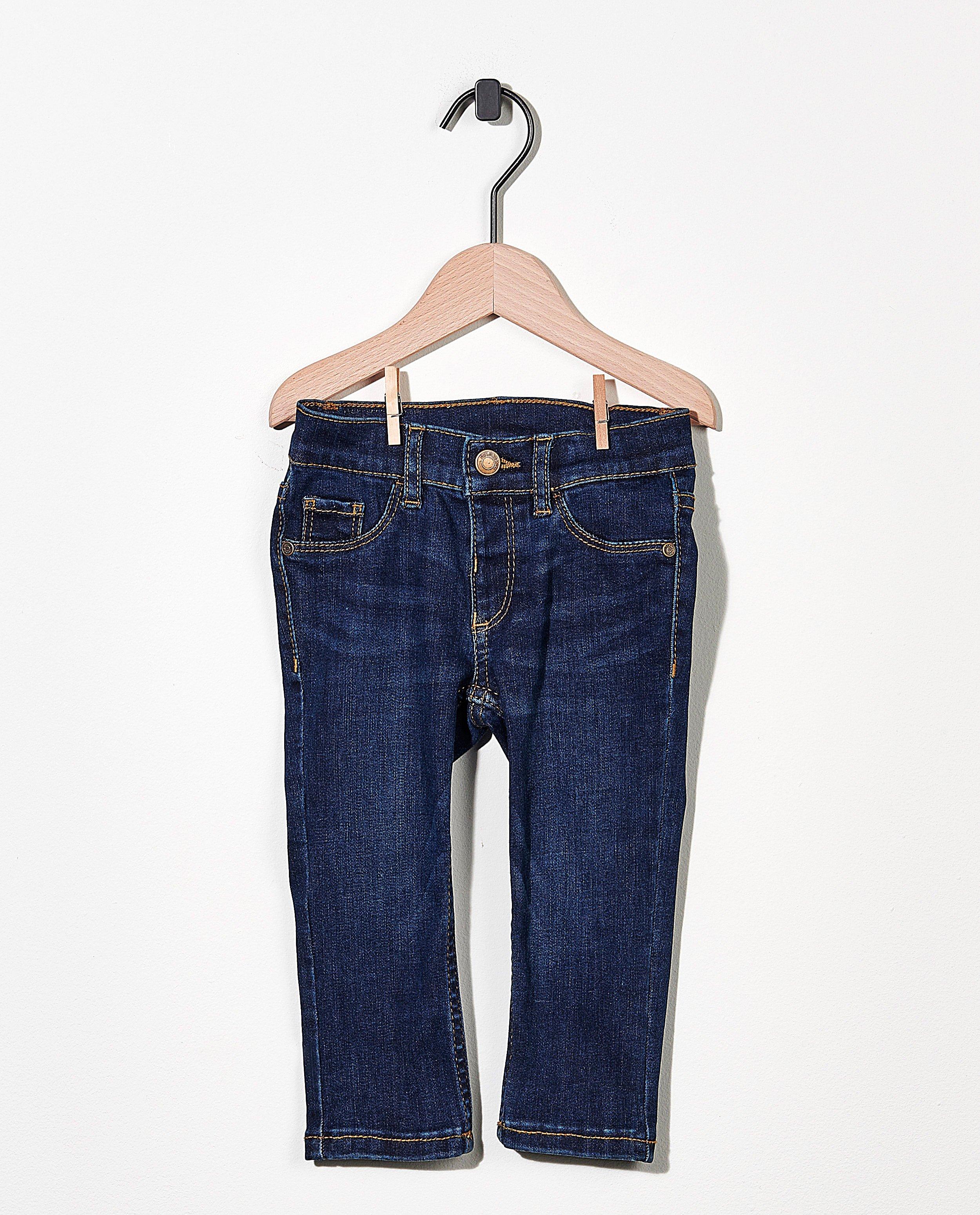 Jeans bleu foncé avec du stretch - en denim - Cuddles and Smiles