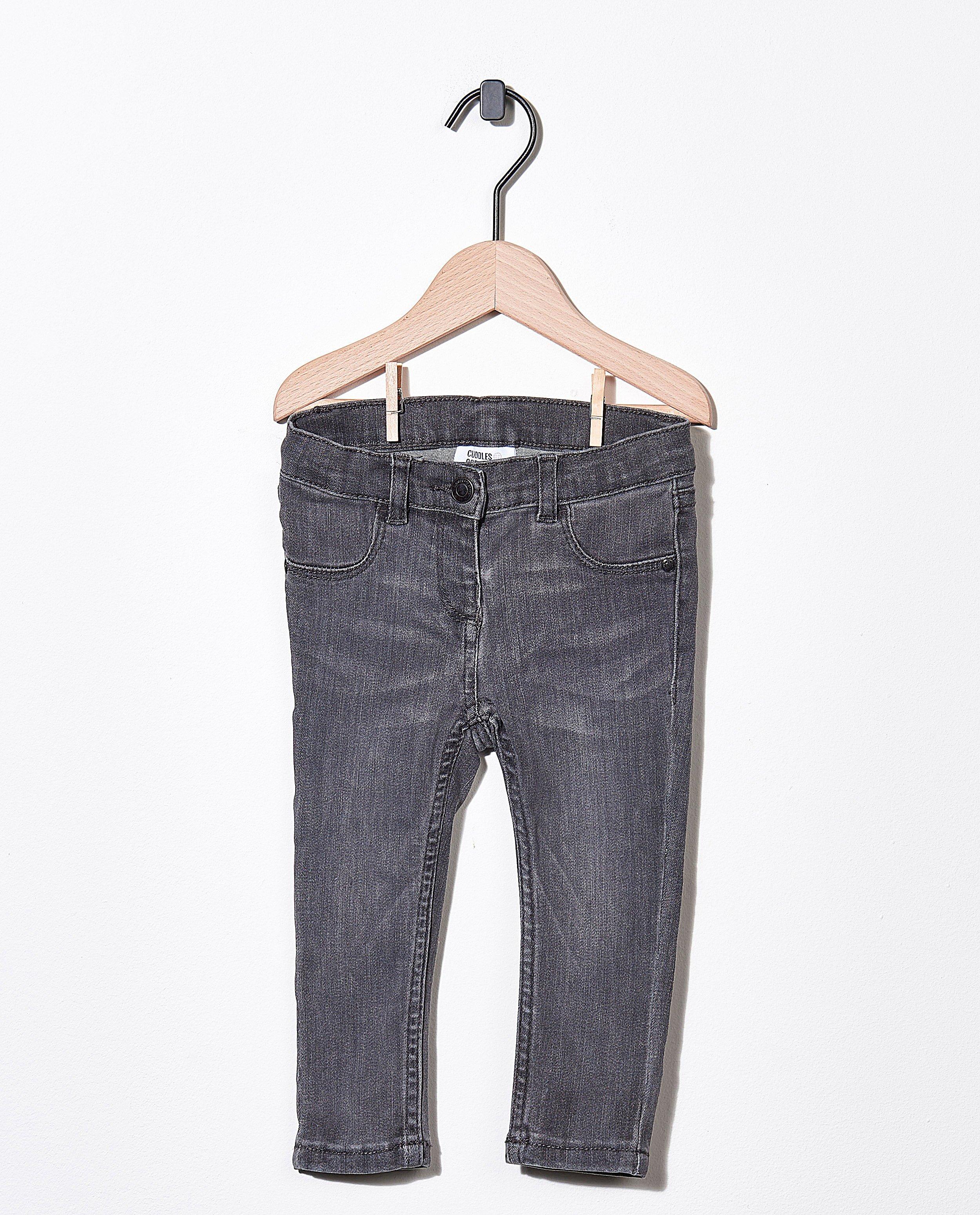 Jeans gris avec du stretch - en denim - Cuddles and Smiles