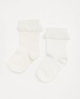 Chaussettes blanches premium avec du tulle pour bébés - fête - Cuddles and Smiles