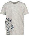 T-shirts - T-shirt gris avec un imprimé BESTies