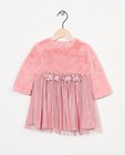 Robe rose fleurie - Fête - tulle - Cuddles and Smiles