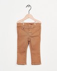 Pantalon brun Fête - stretch - Cuddles and Smiles