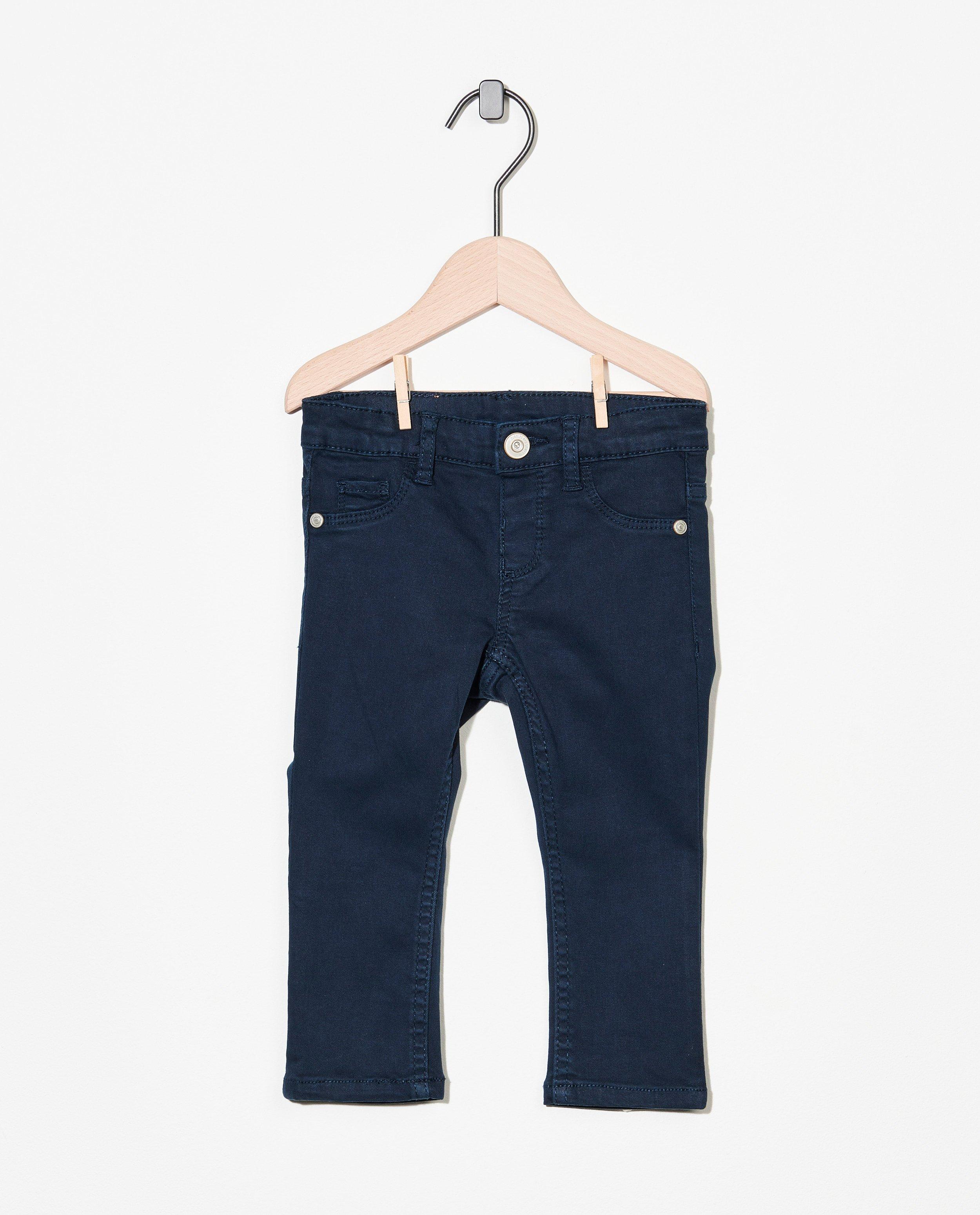 Pantalon bleu - avec taille réglable - Cuddles and Smiles
