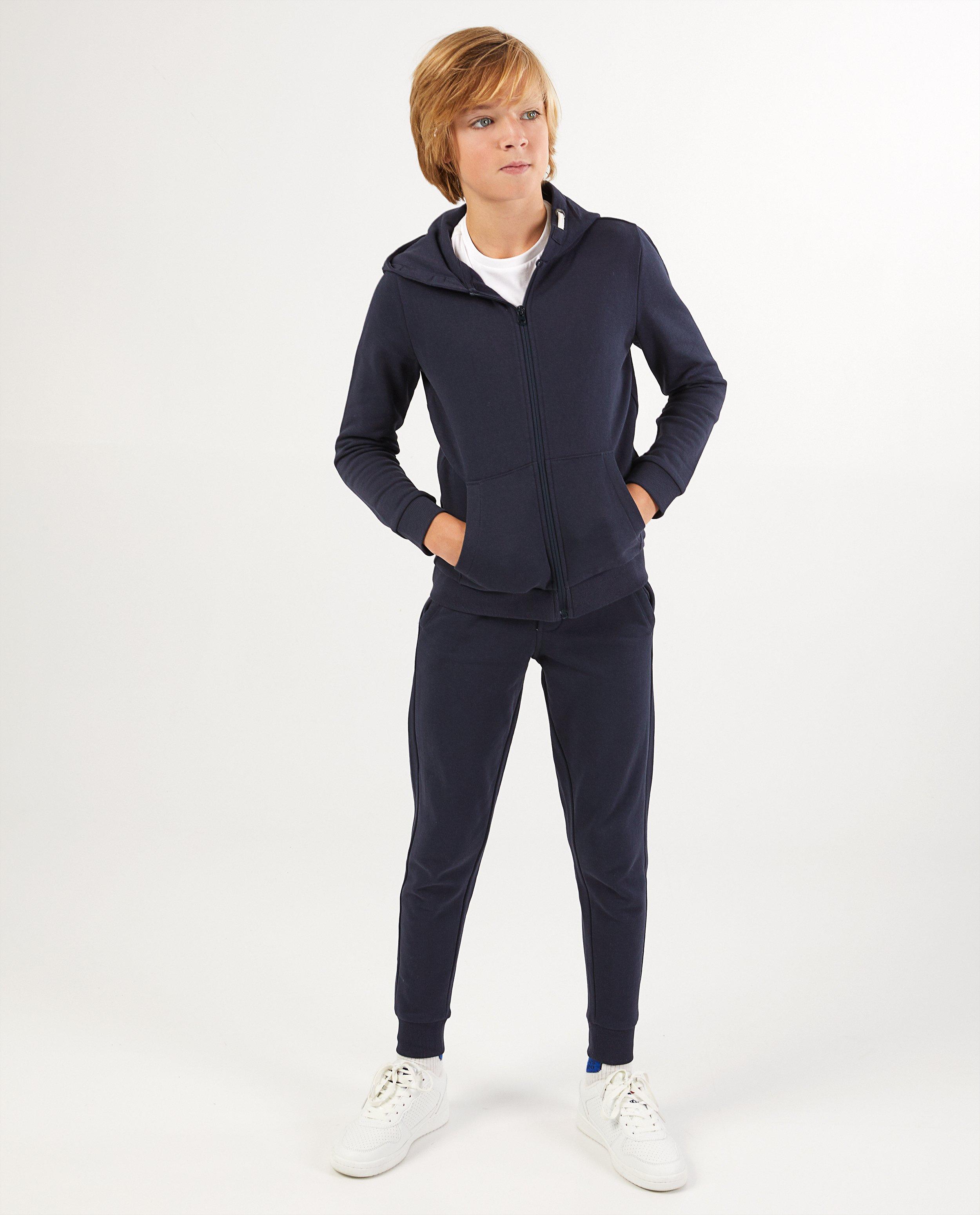 Donkergroene jogging BESTies - met veterlint - Besties