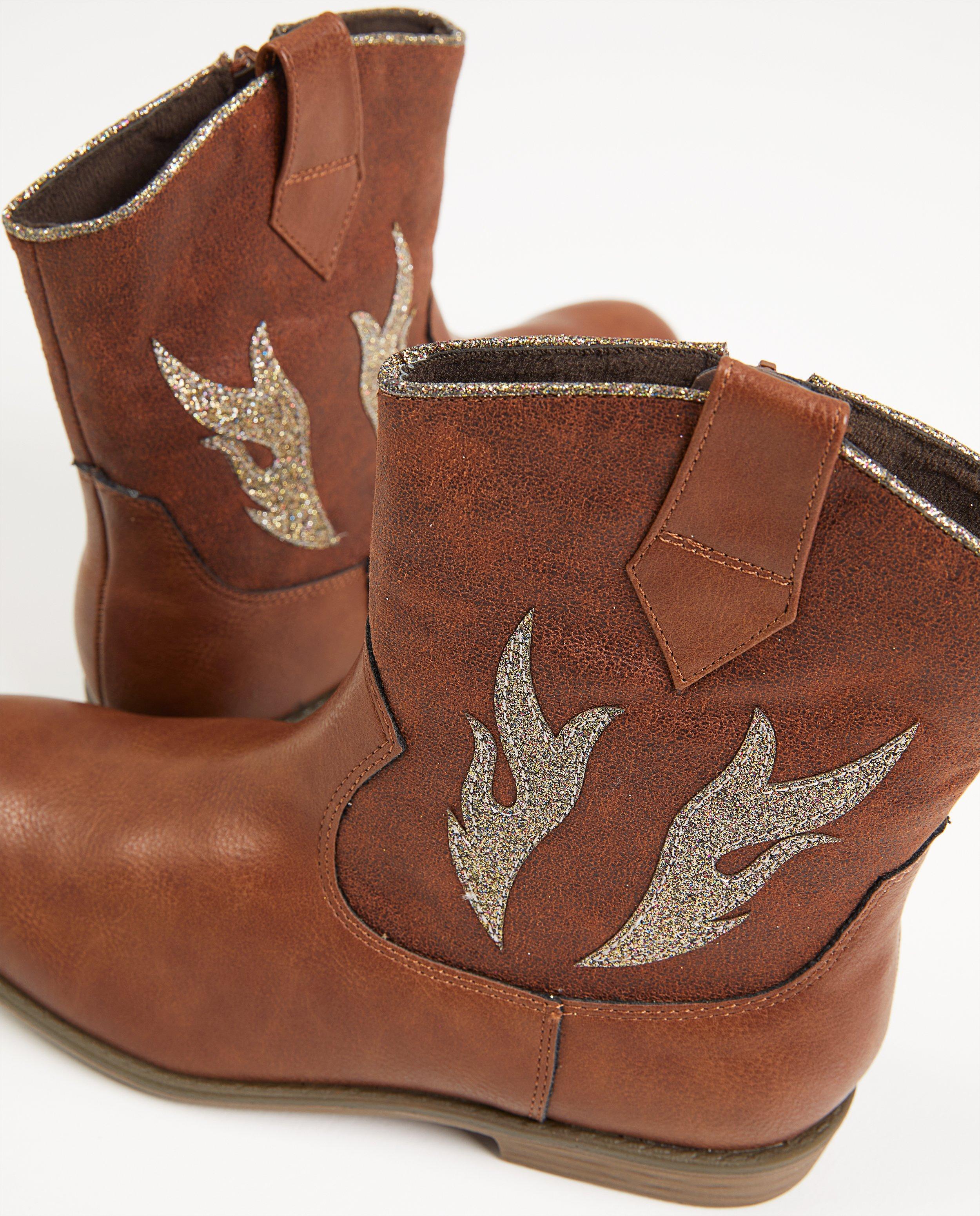 Schoenen - Bruine laarzen, maat 33-38