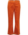 Pantalon brun en coton bio I AM - en velours côtelé - I AM