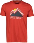 T-shirts - Rood T-shirt van biokatoen