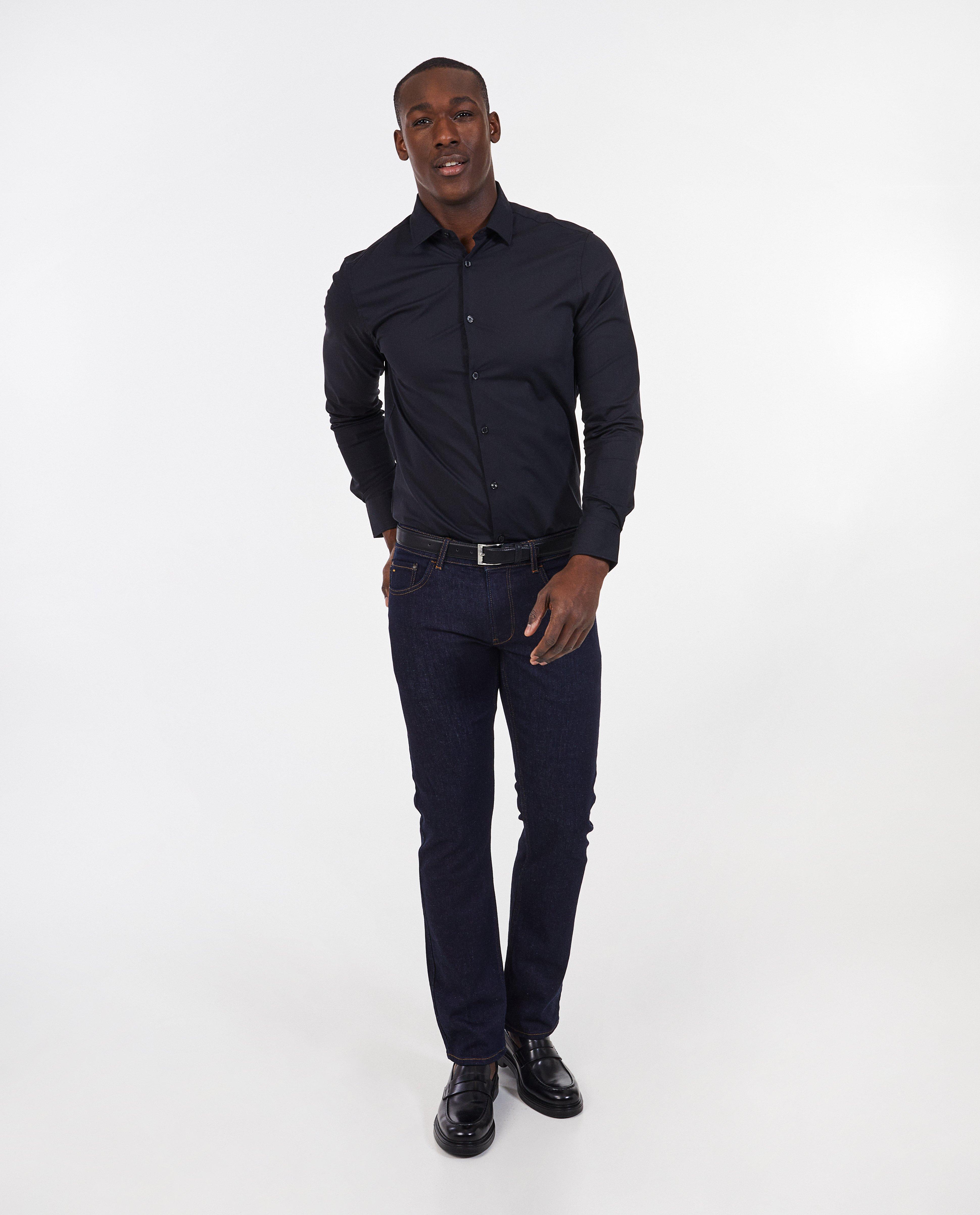 Jeans - Jeans bleu foncé, straight fit