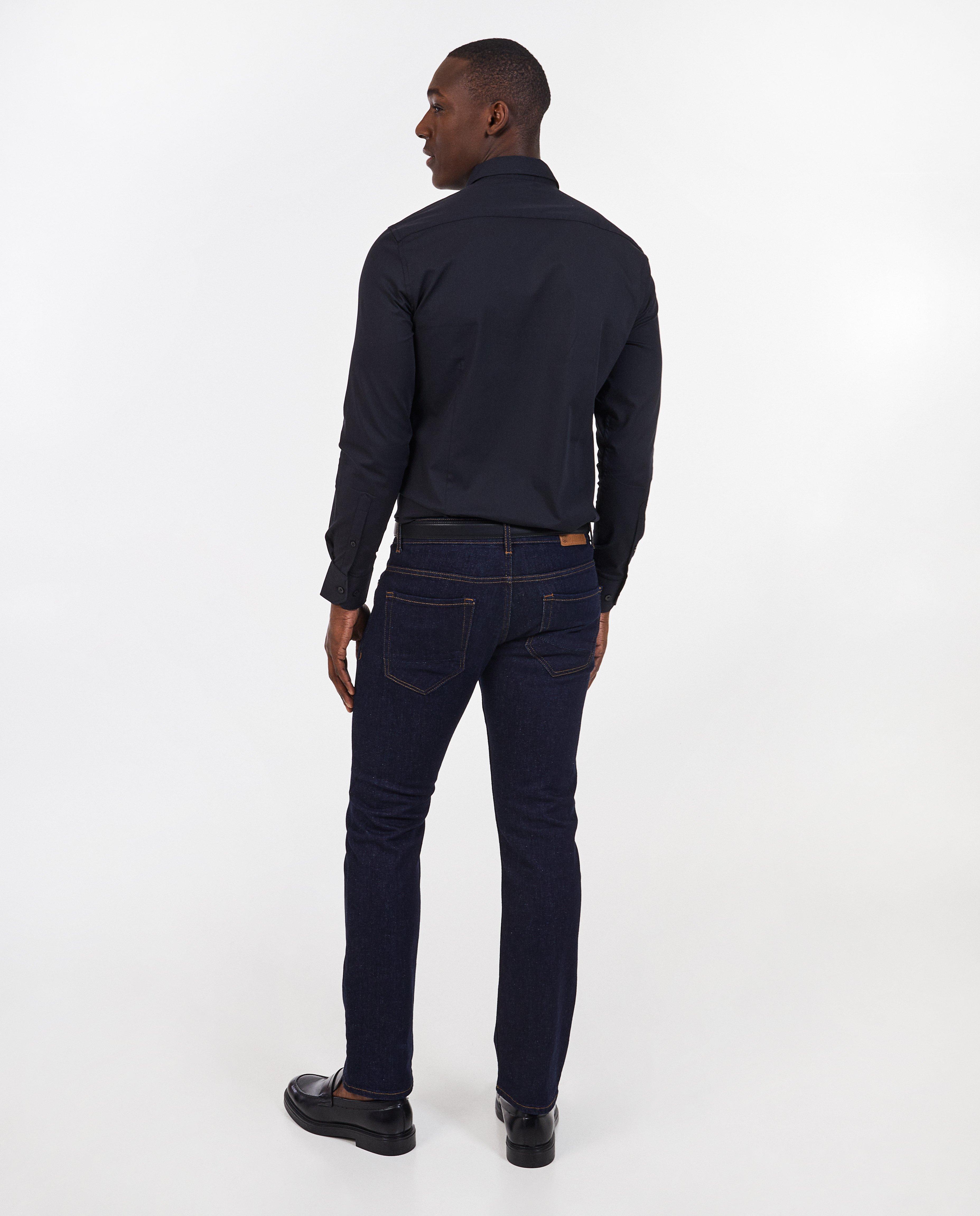 Jeans - Jeans bleu foncé, straight fit