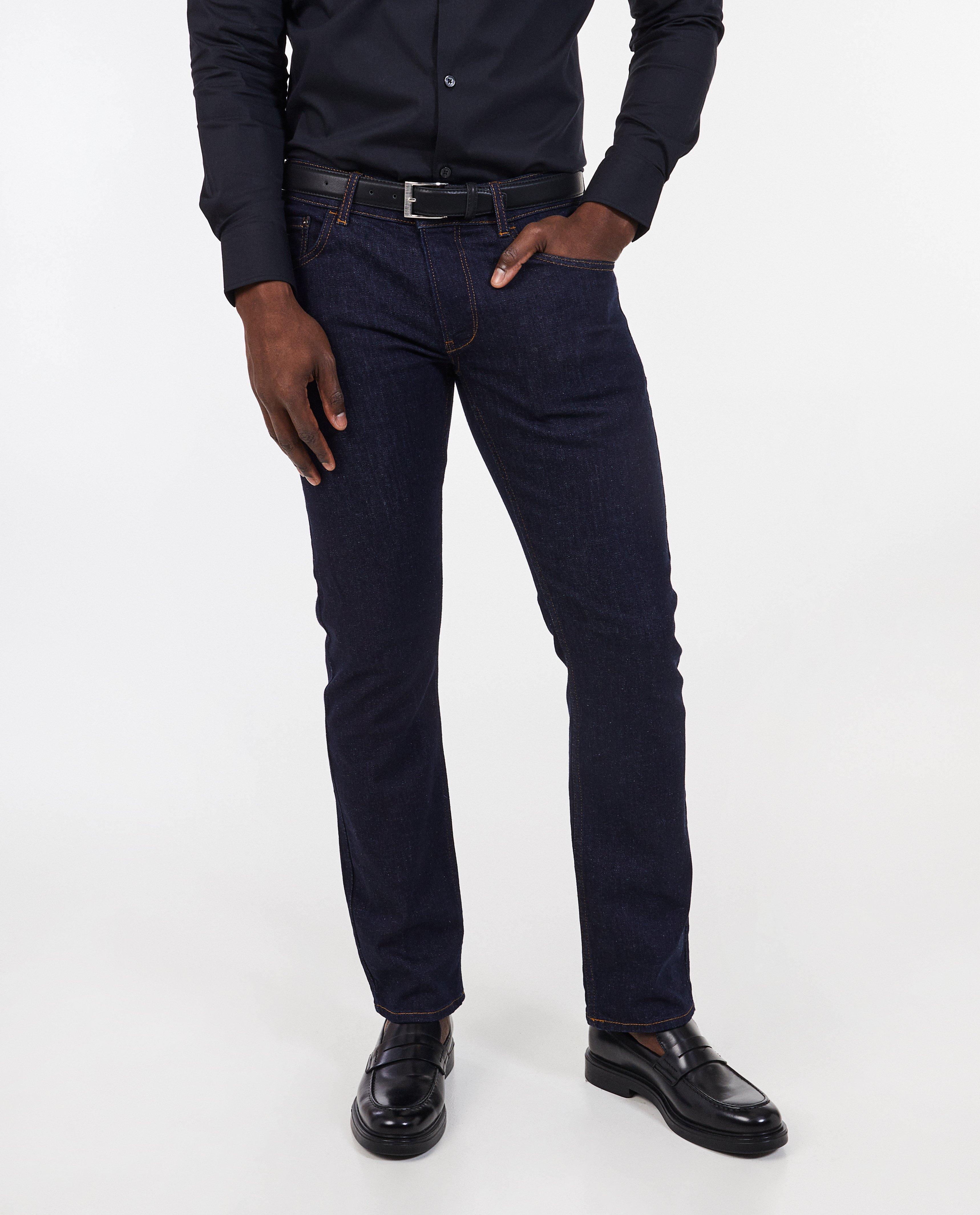 Jeans - Jeans bleu foncé, straight fit