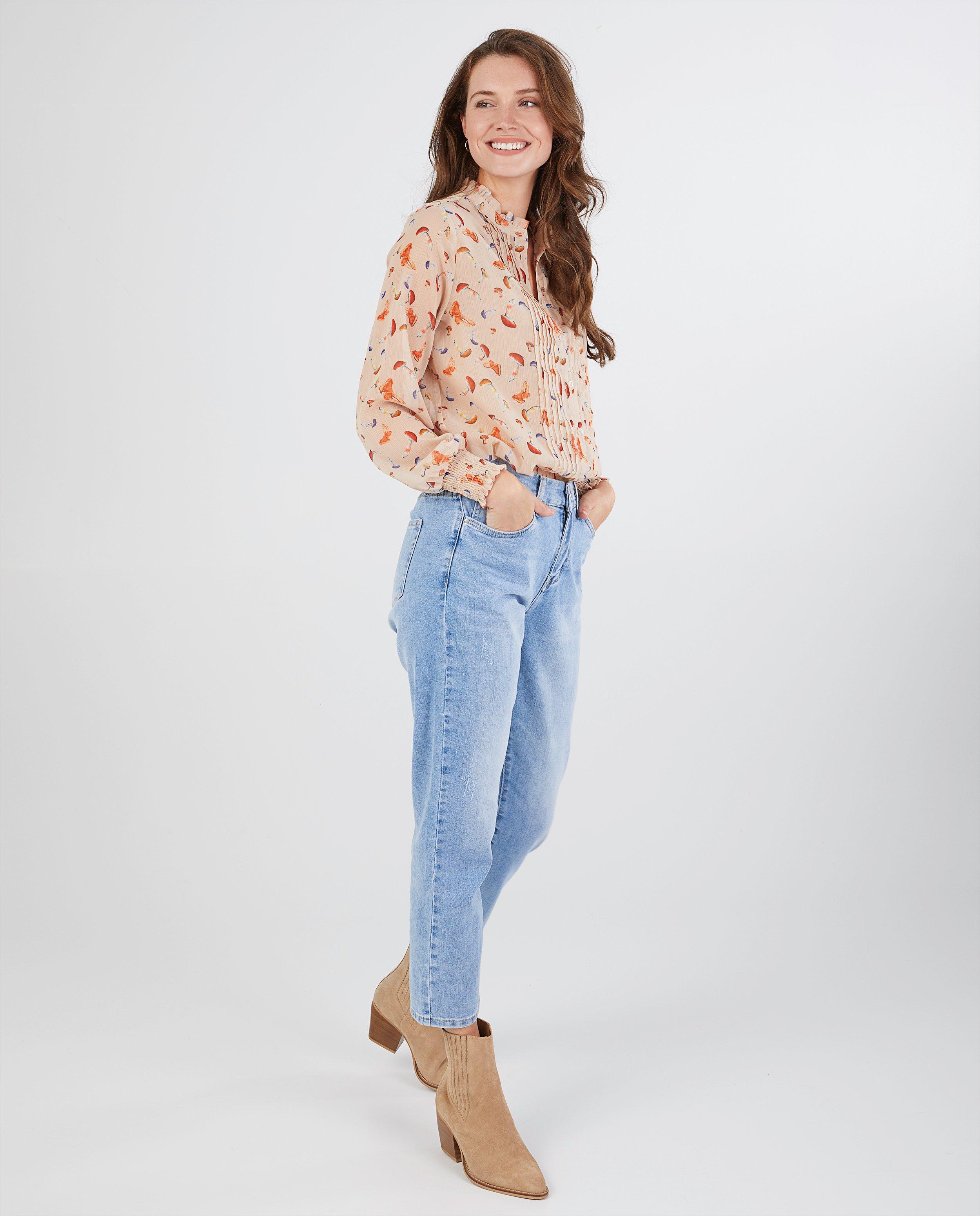 Blouse durable avec imprimé I AM - écologique - I AM