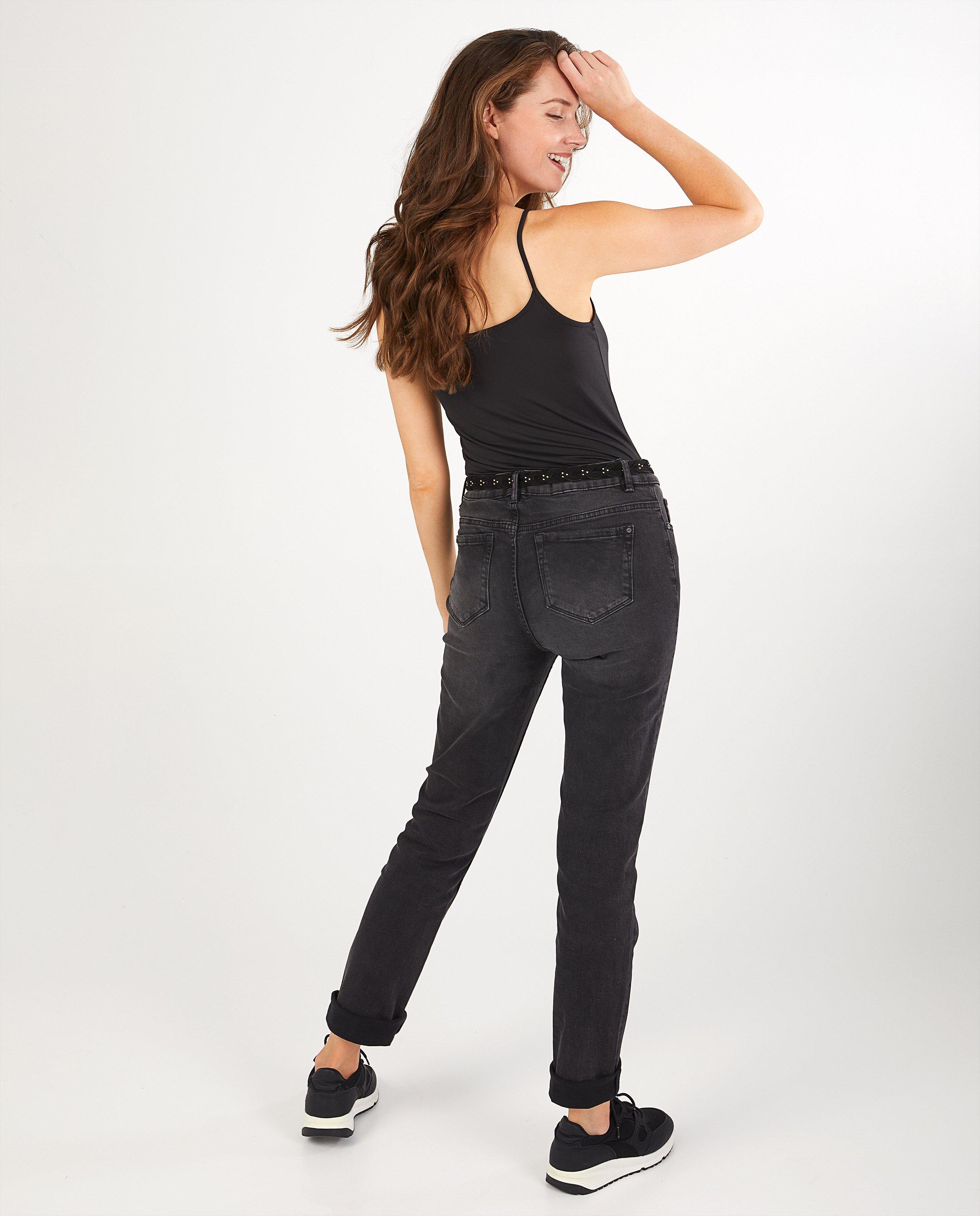 T-shirts - Zwarte top Sora