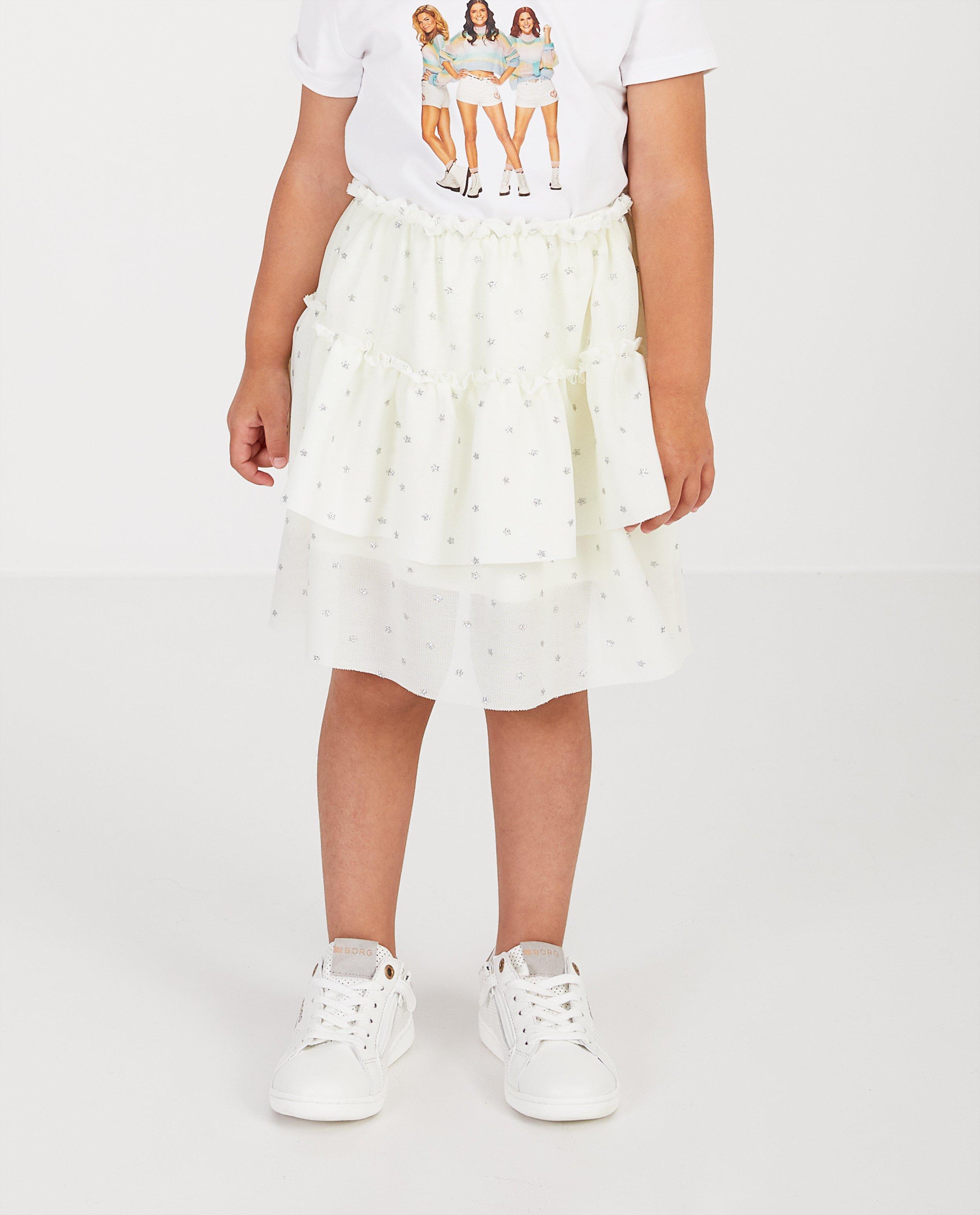 Jupes - Jupe blanche en tulle K3