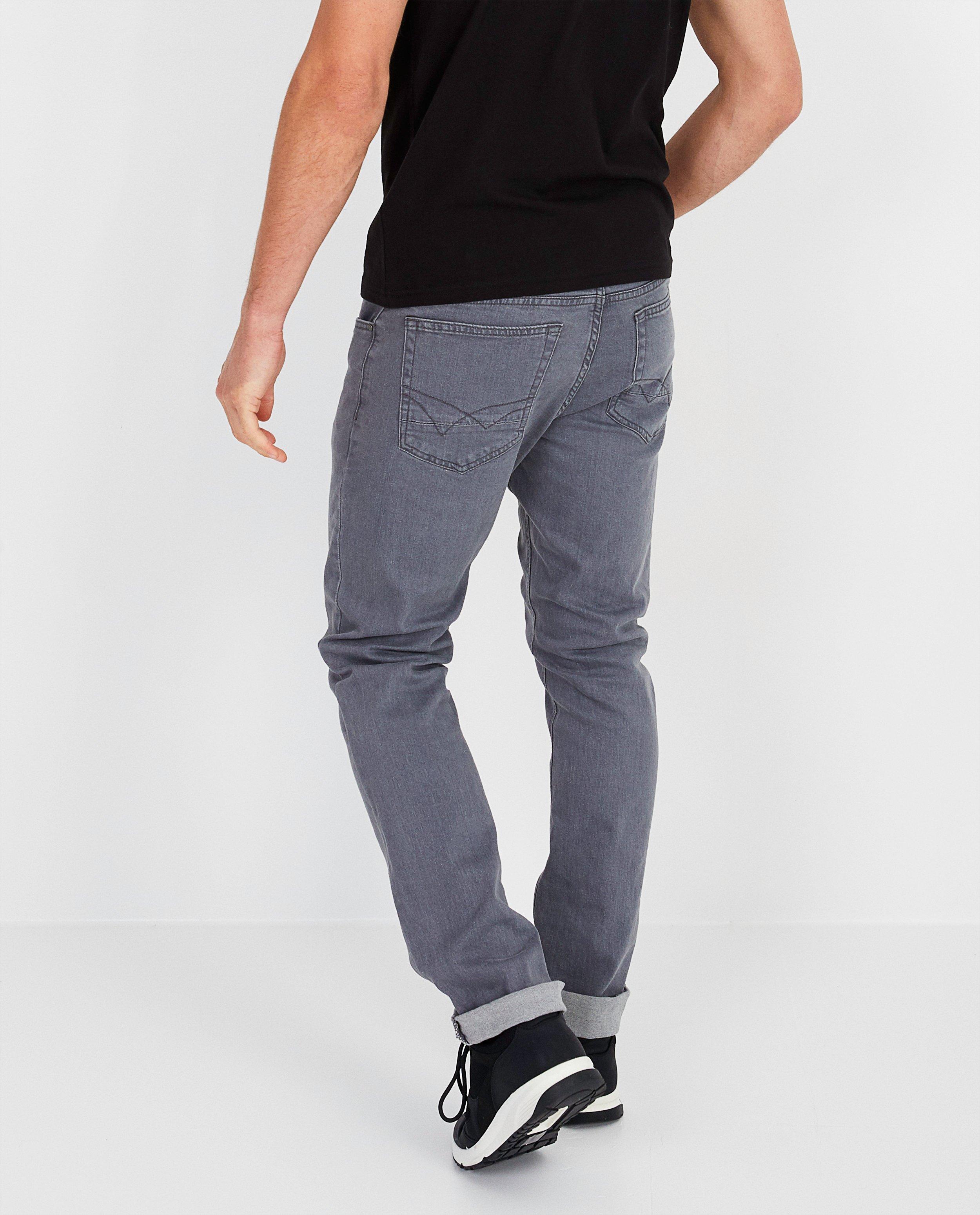 Jeans - Grijze jeans, regular fit