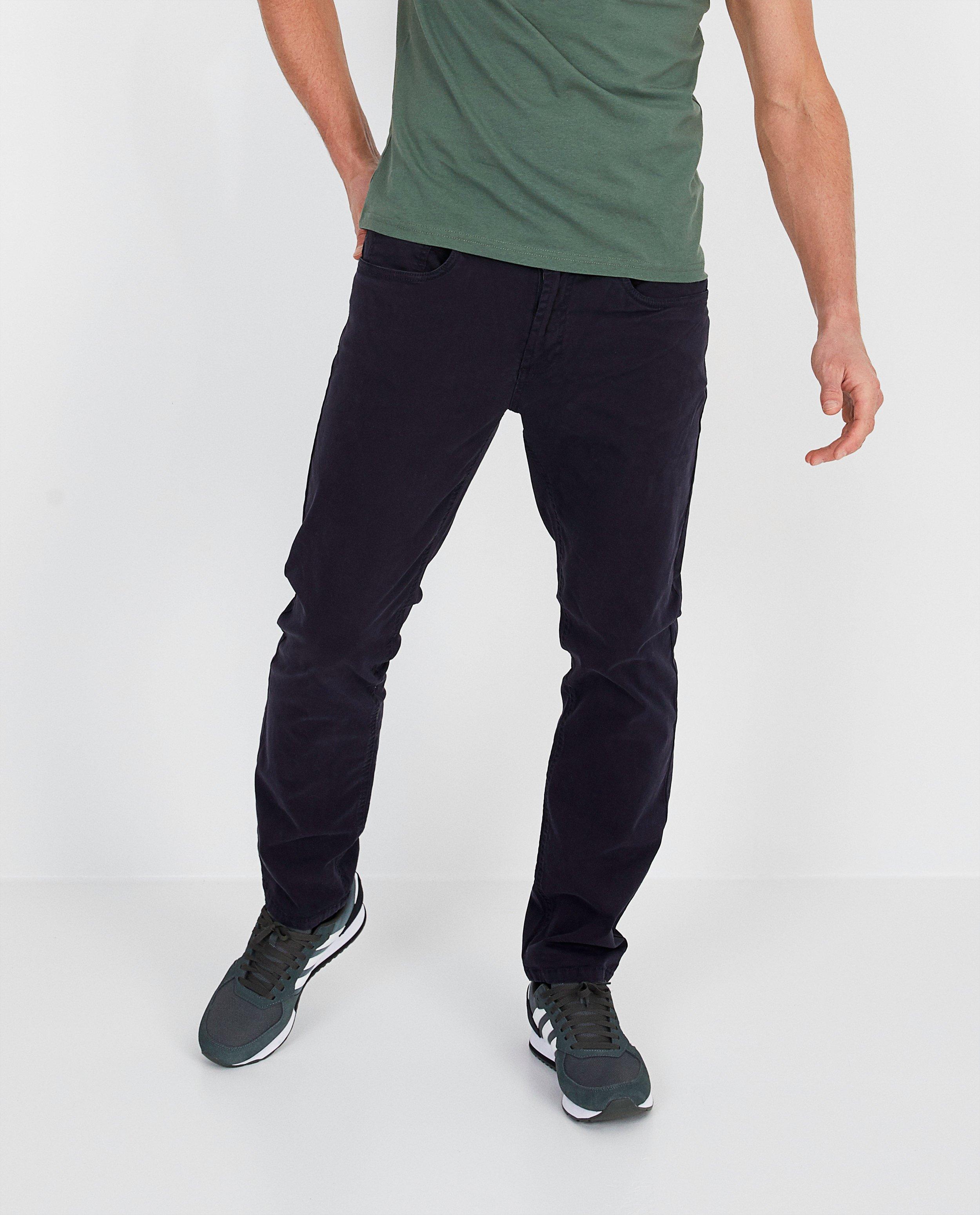 Broeken - Regular broek in zwart