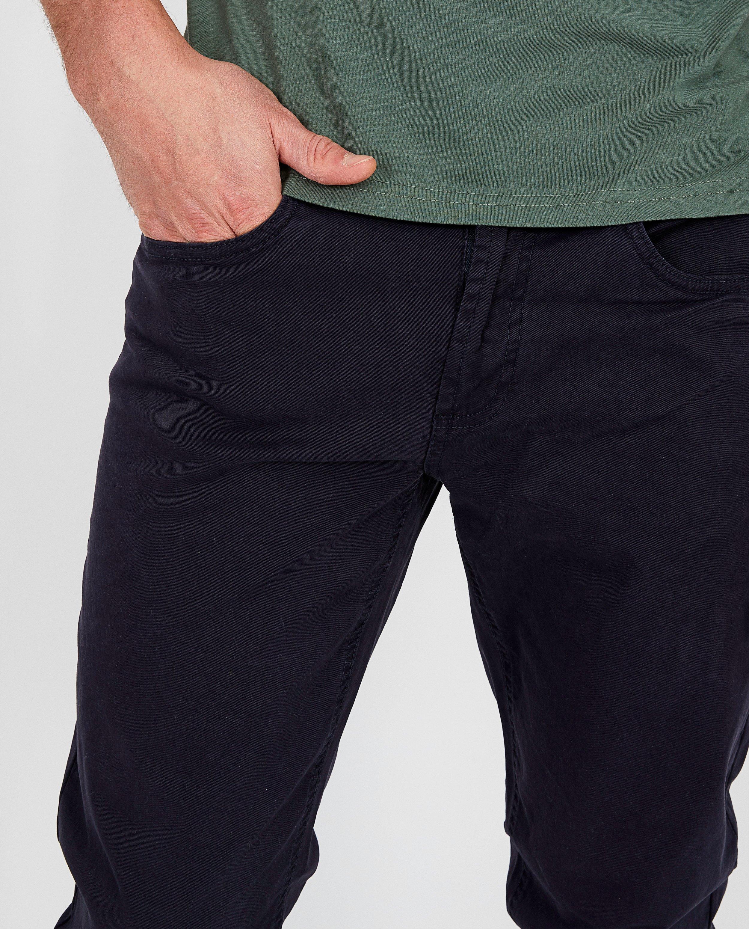 Broeken - Regular broek in zwart