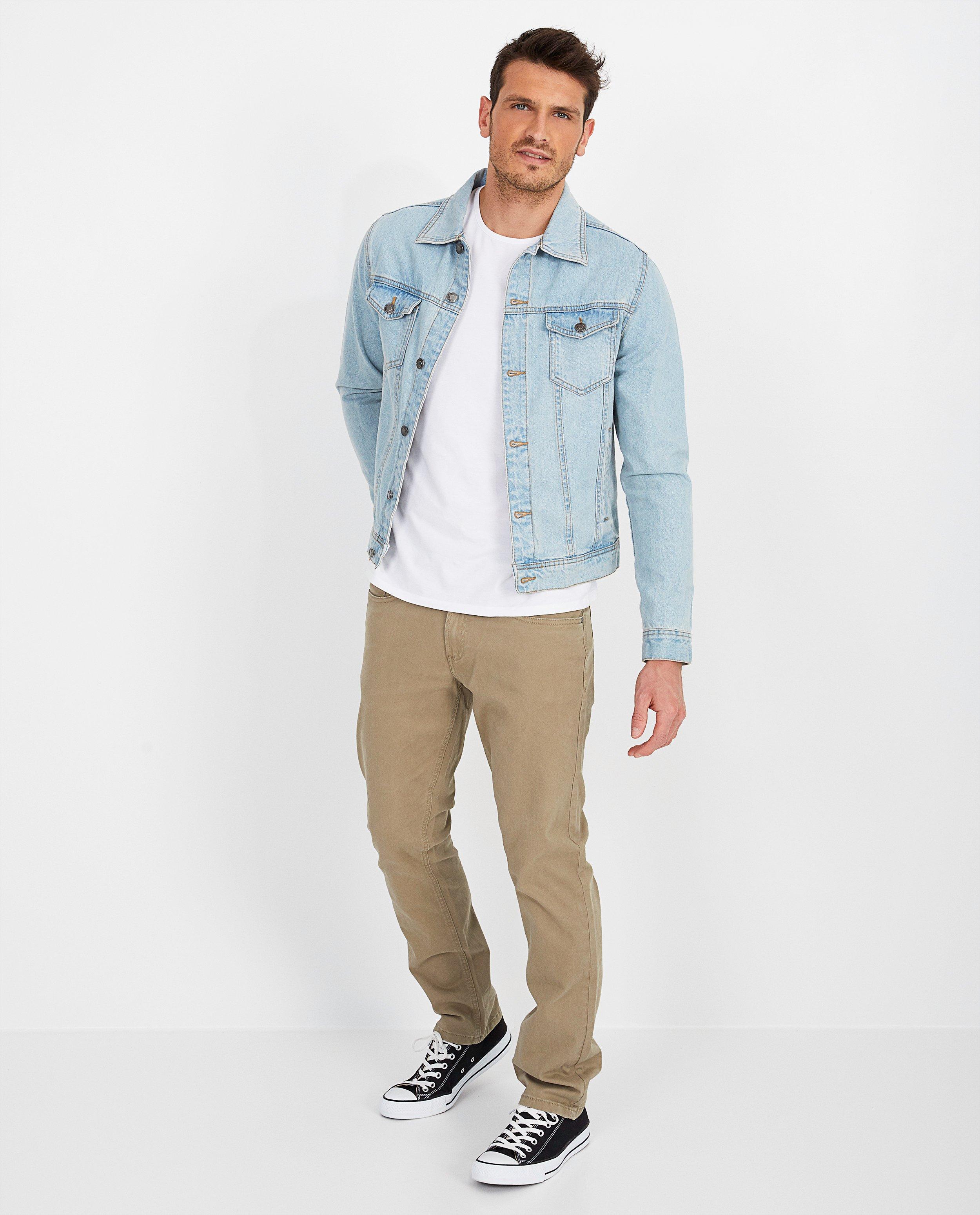 Regular broek in beige - Hugo - JBC