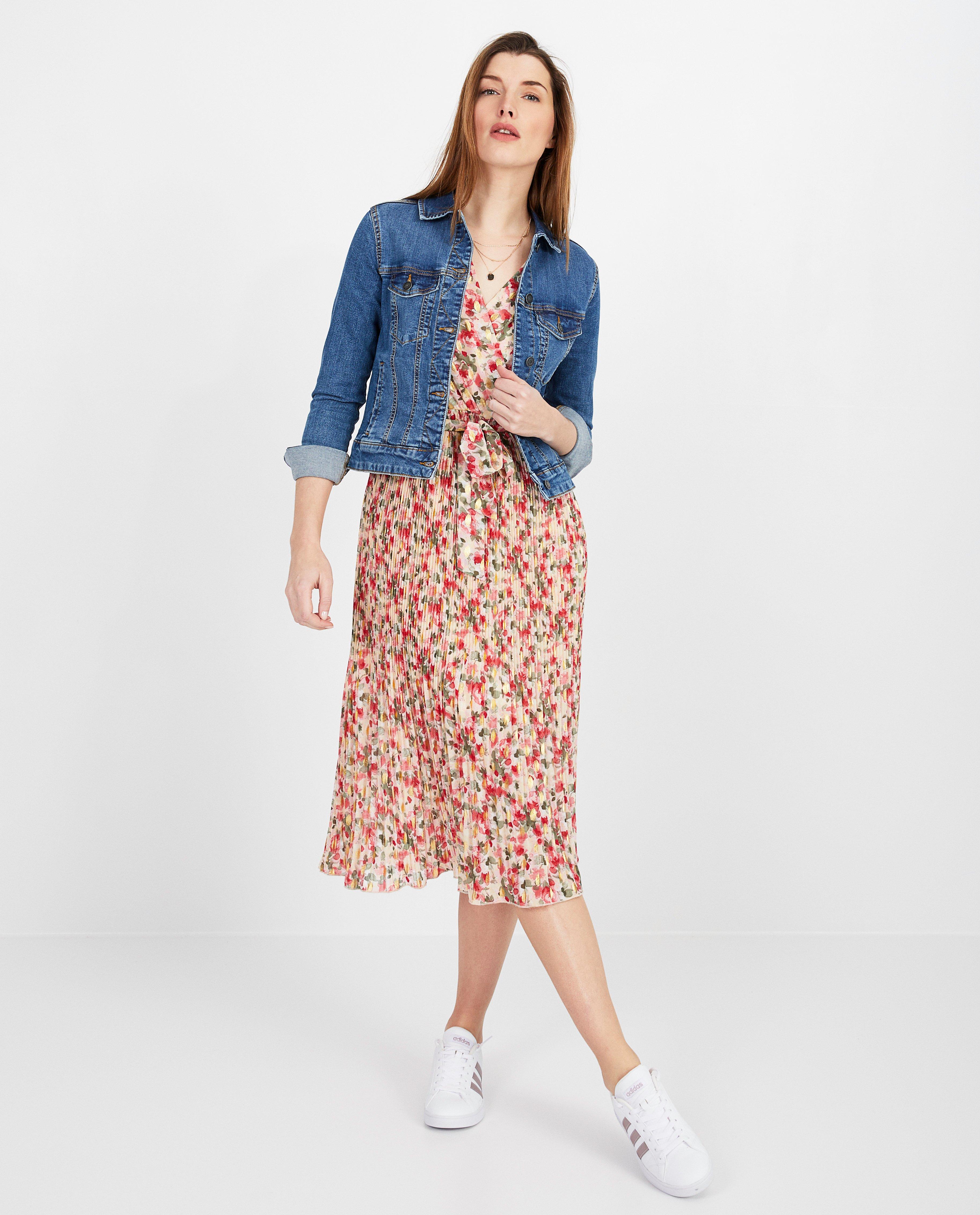 Jurk met bloemenprint - null - Paris