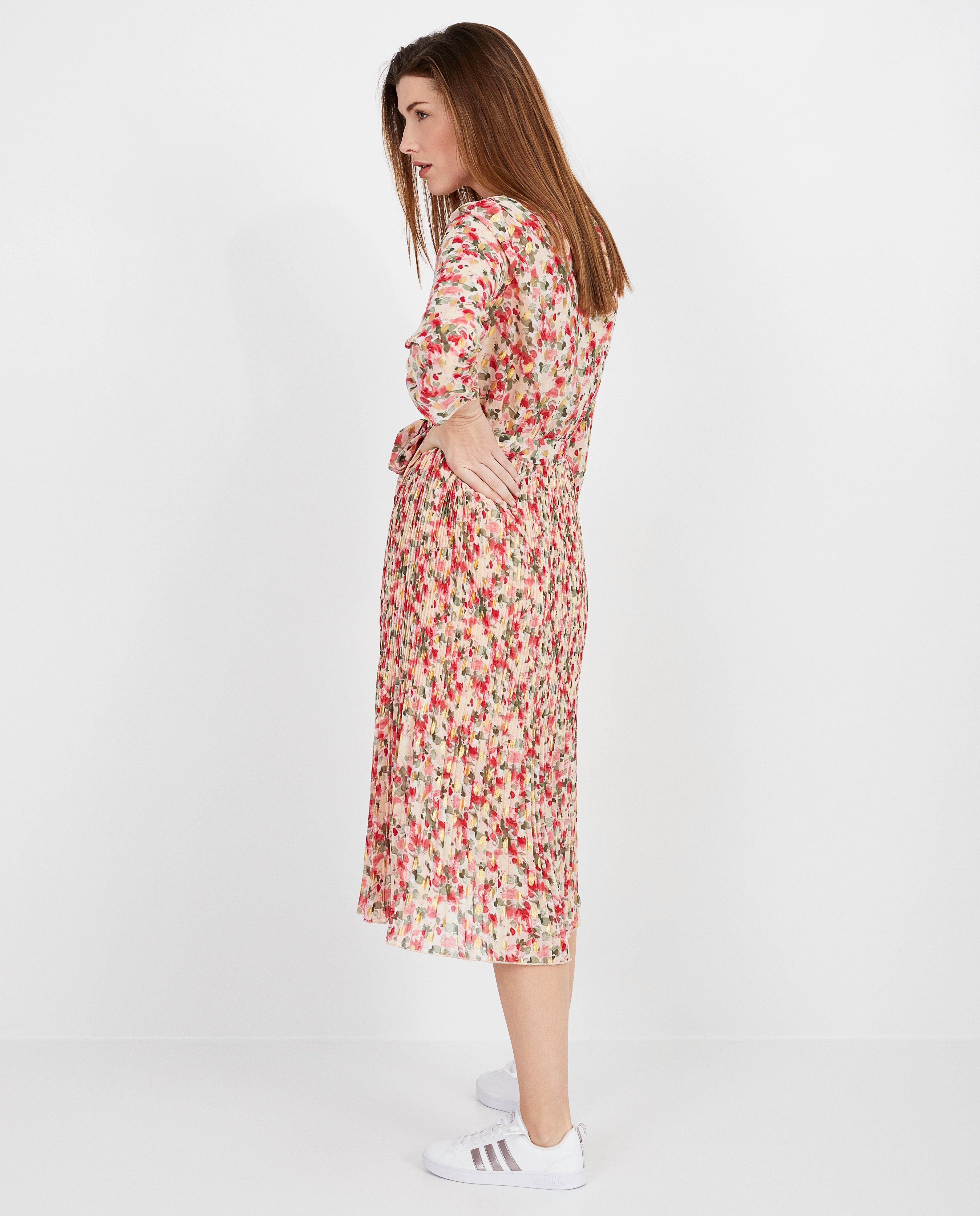 Kleedjes - Jurk met bloemenprint