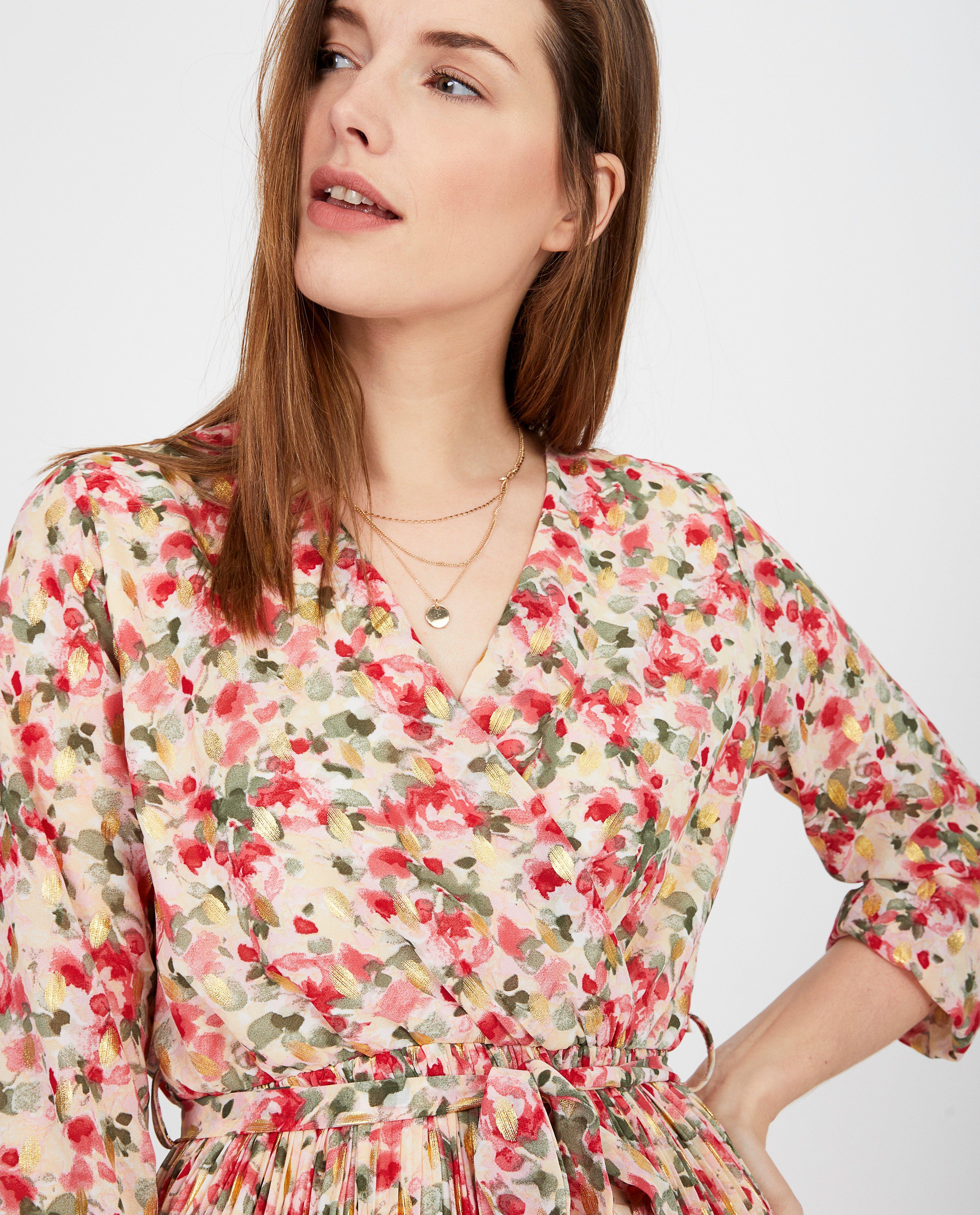 Kleedjes - Jurk met bloemenprint