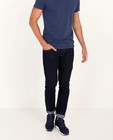 Jeans - Donkerblauwe slim jeans Smith