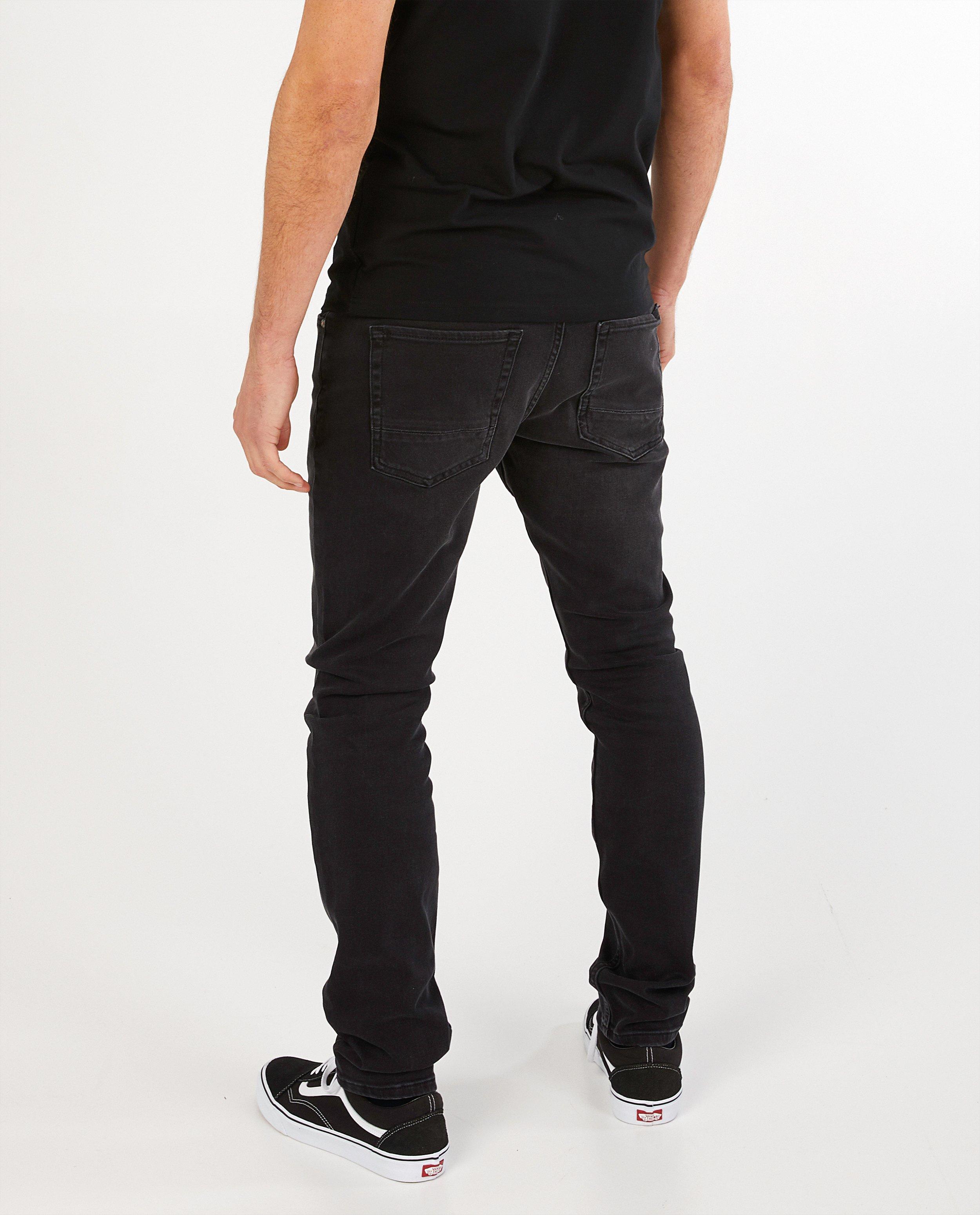 Jeans - Zwarte jeans, slim fit