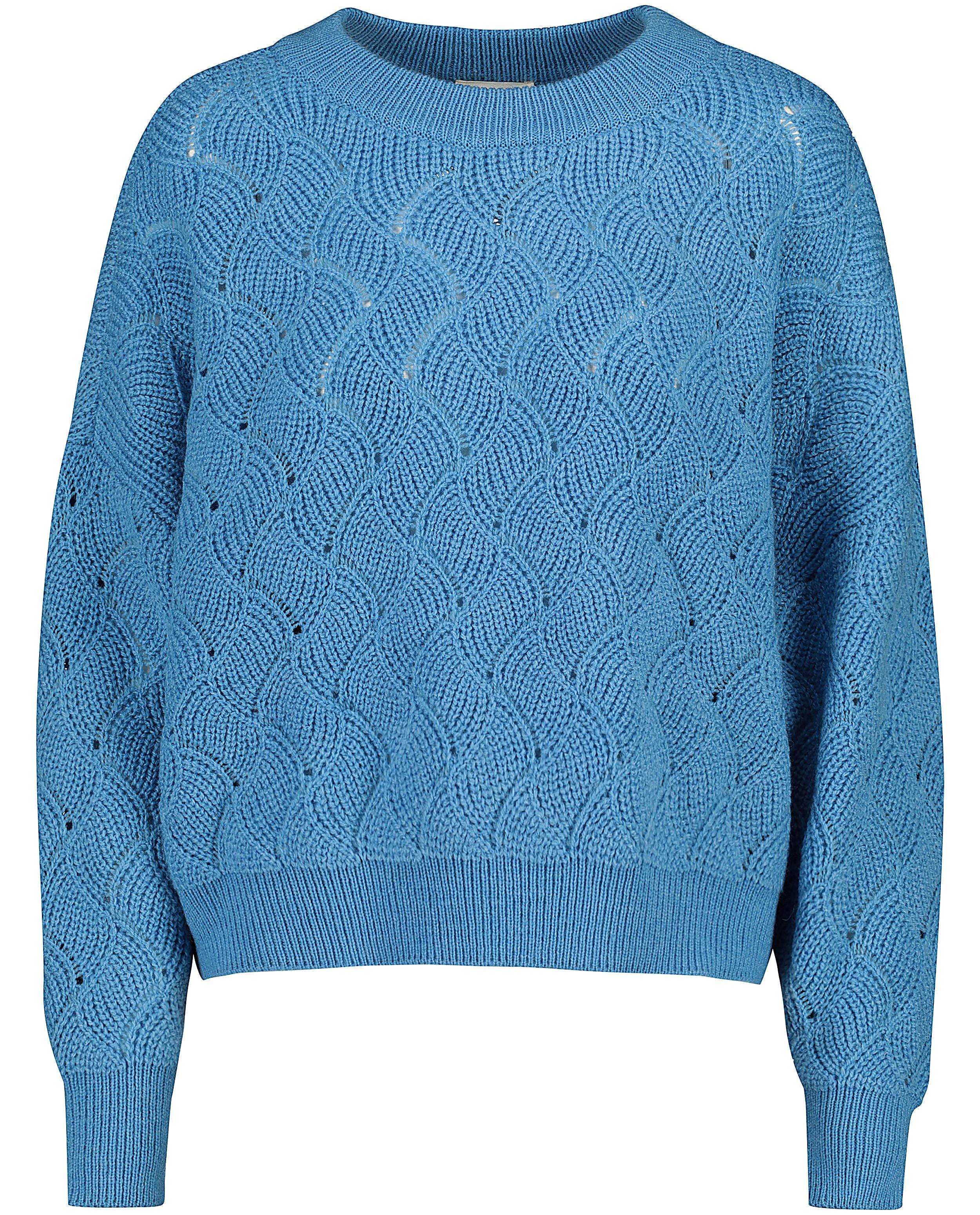 Pull en polyester recycl&eacute; I AM - D&eacute;tails du produit - bleu - image num&eacute;ro 5