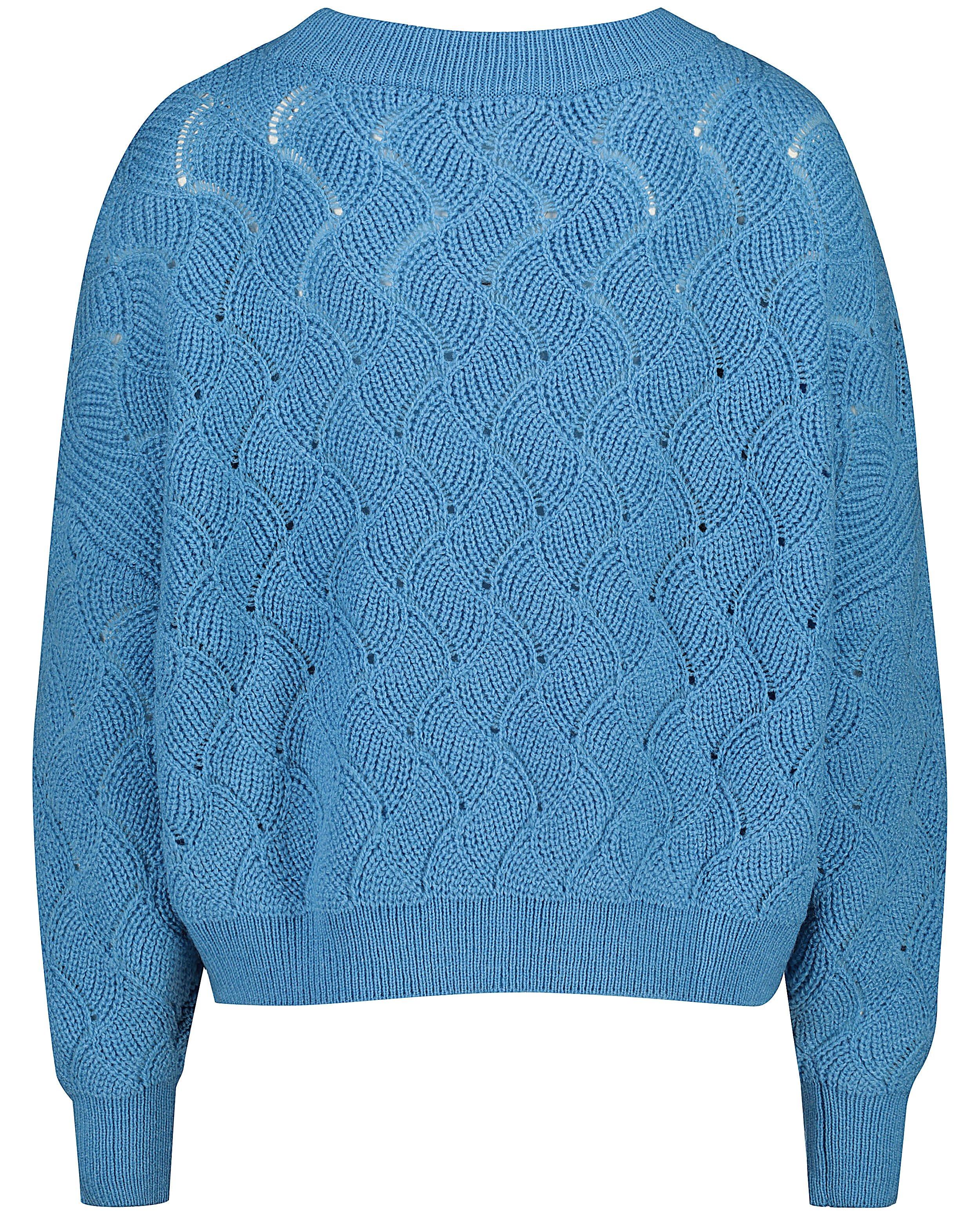 Pull en polyester recycl&eacute; I AM - D&eacute;tails du produit - bleu - image num&eacute;ro 6