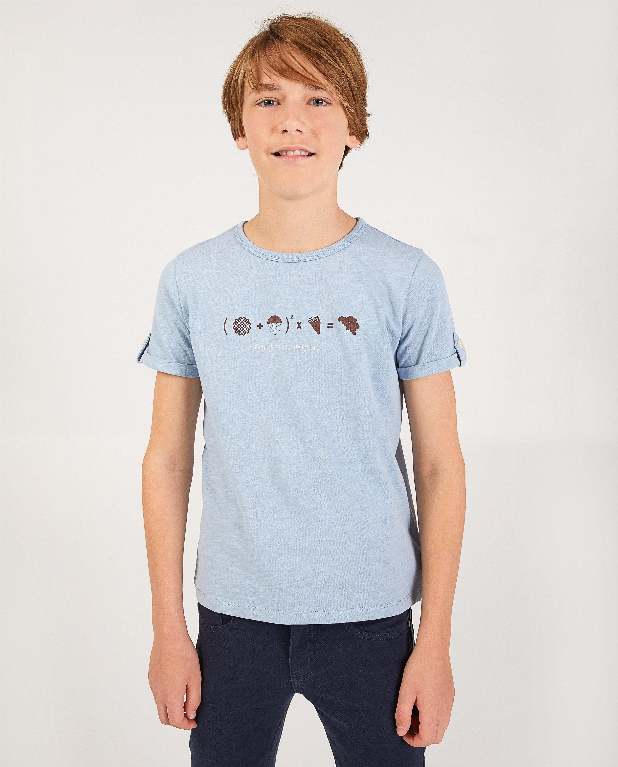 T-shirts - T-shirt van biokatoen, 7-14 jaar