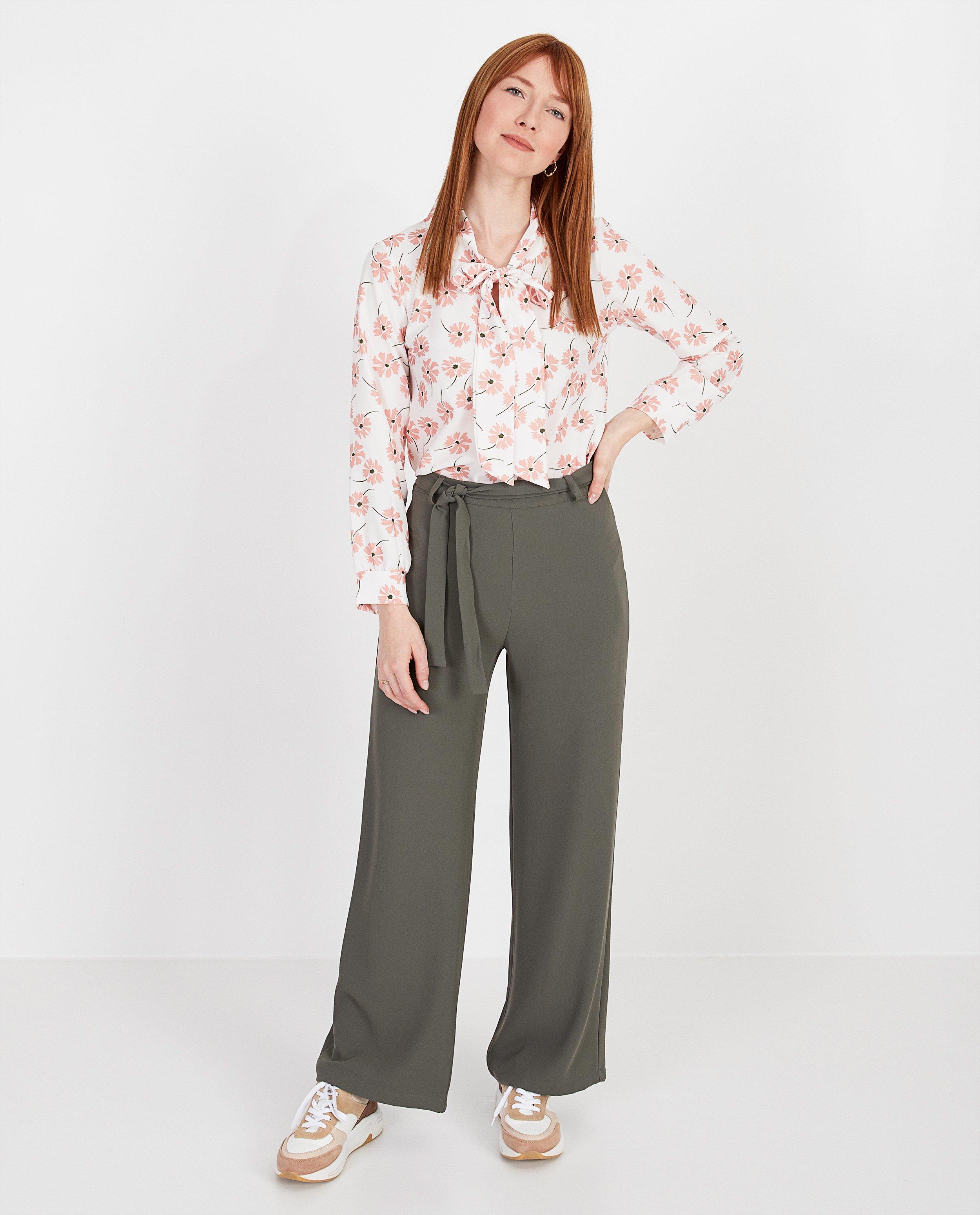 Groene broek Atelier BXL - met rits - Atelier BXL