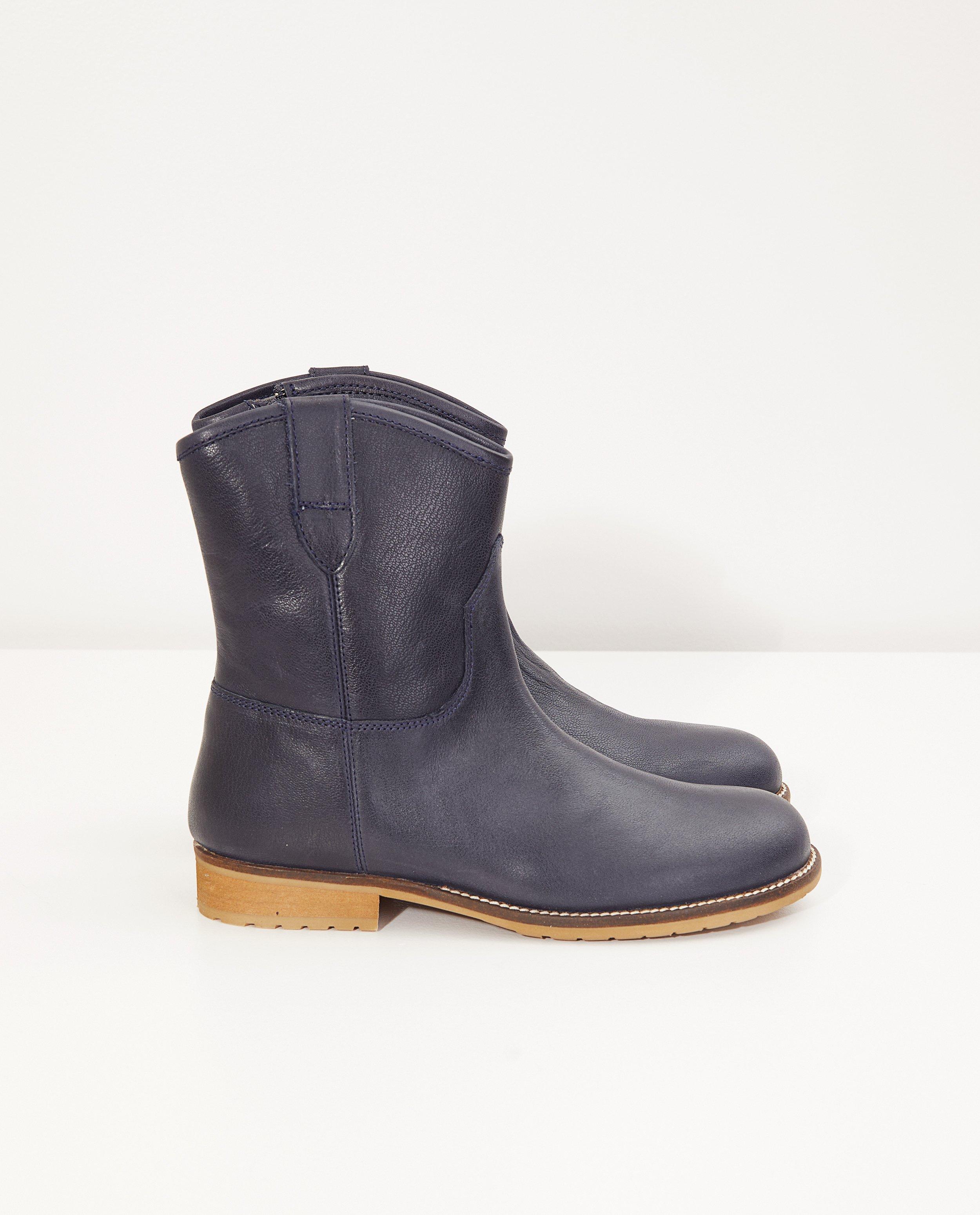 Bottes bleues, pointure 33-38 - unies - Fish & Chips