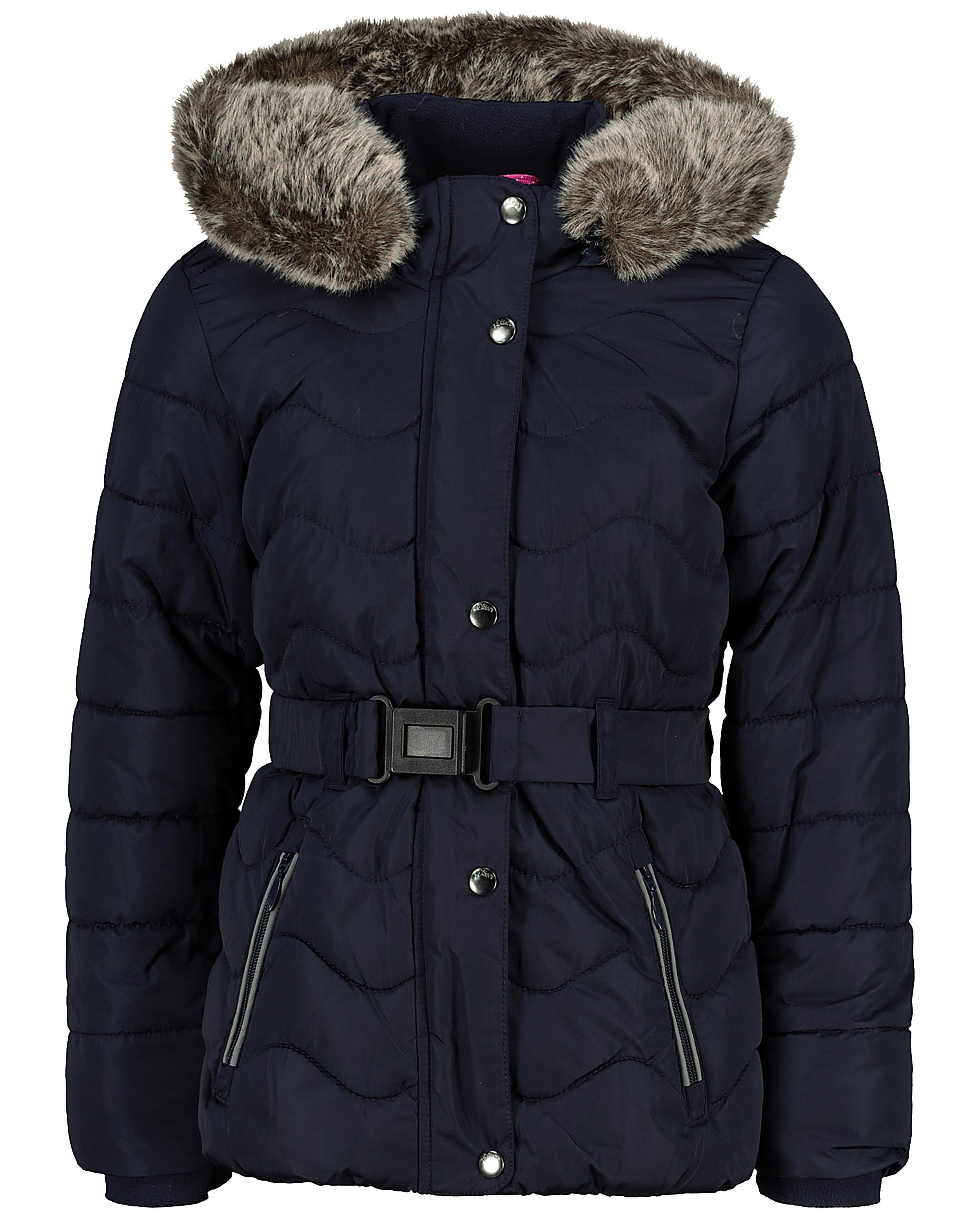 Donkerblauwe winterjas s.Oliver - waterafstotend - S. Oliver