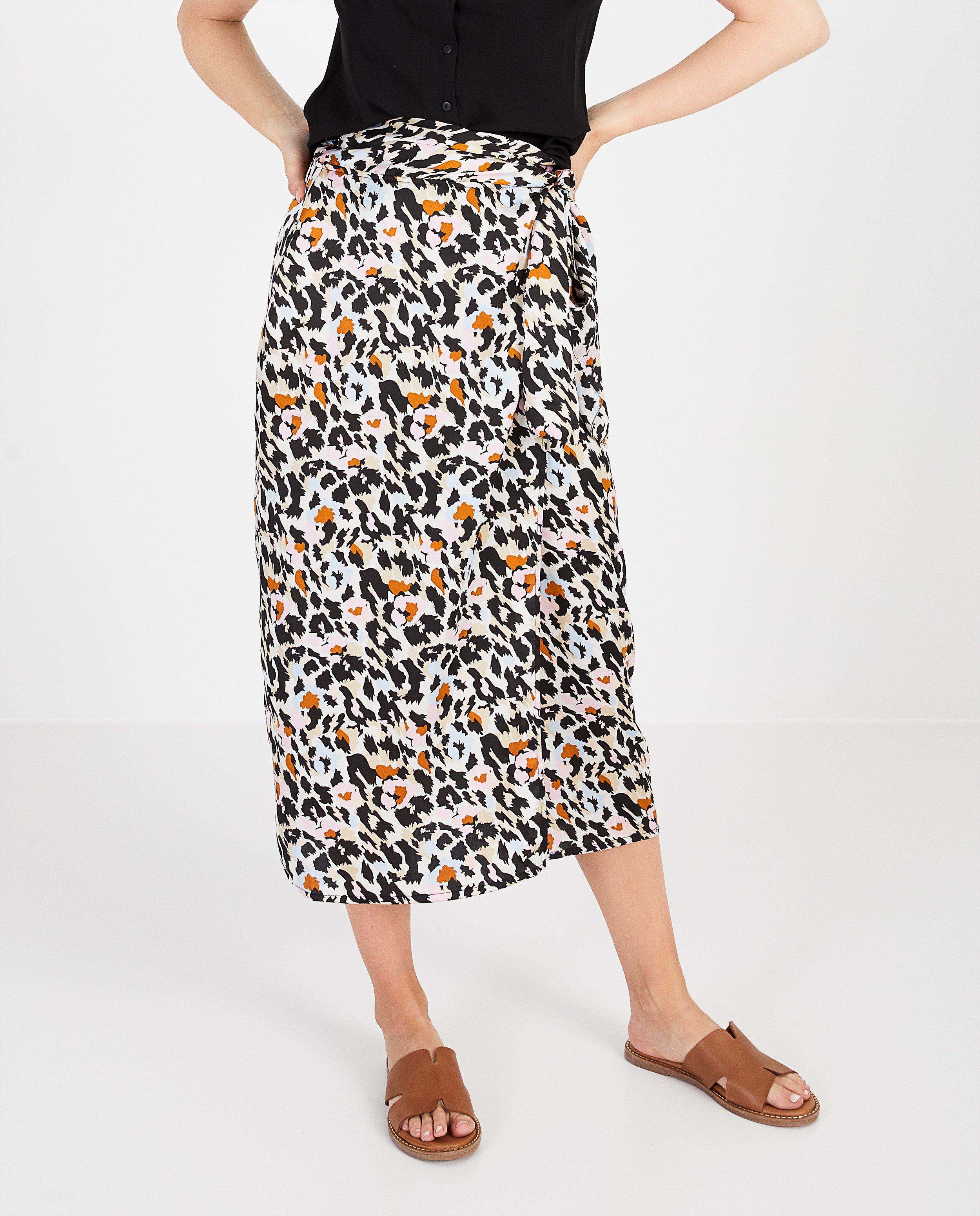 Rokken - Wikkelrok met print Pieces