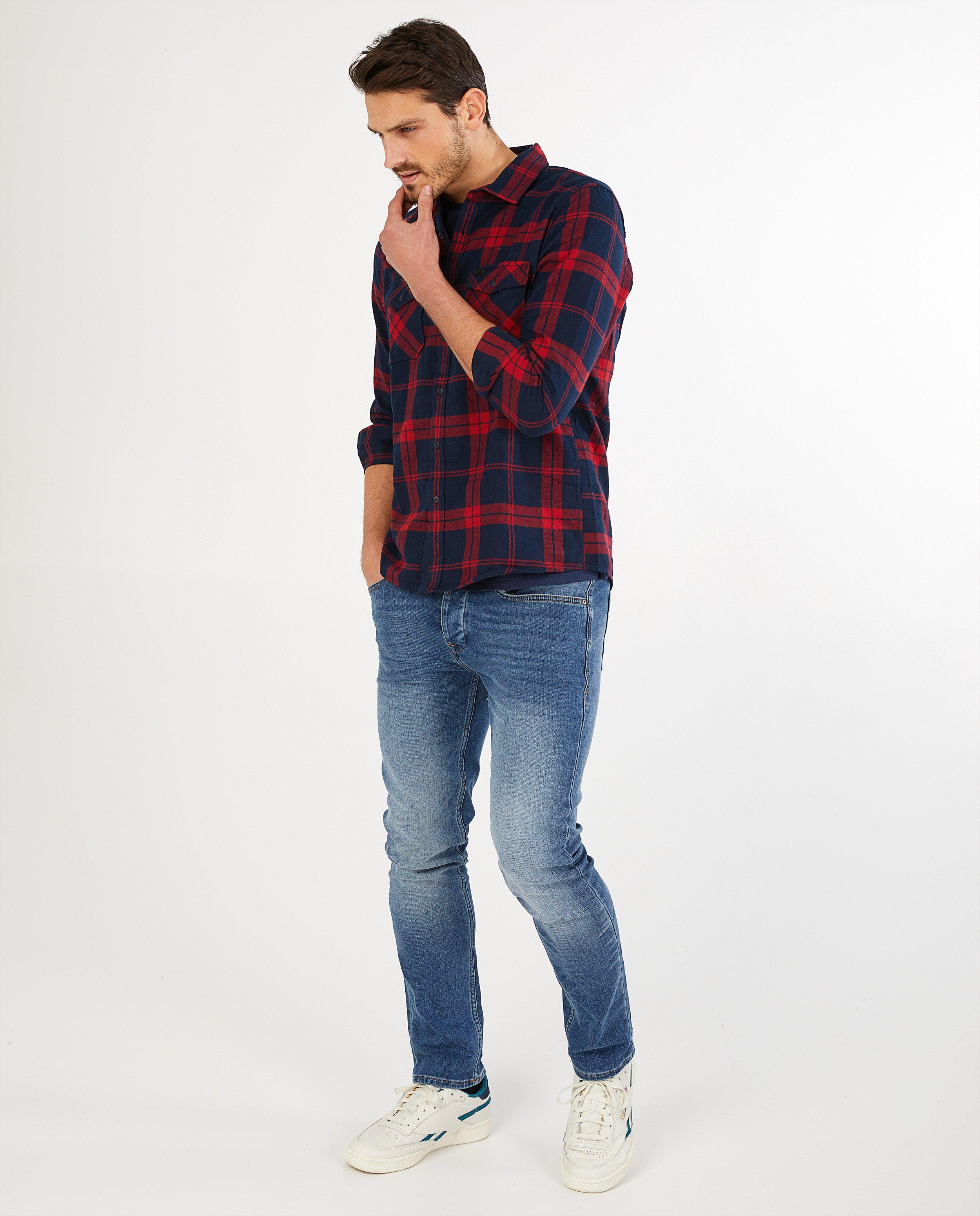 Chemise rouge à carreaux O’Neill - imprimé intégral - O’Neill