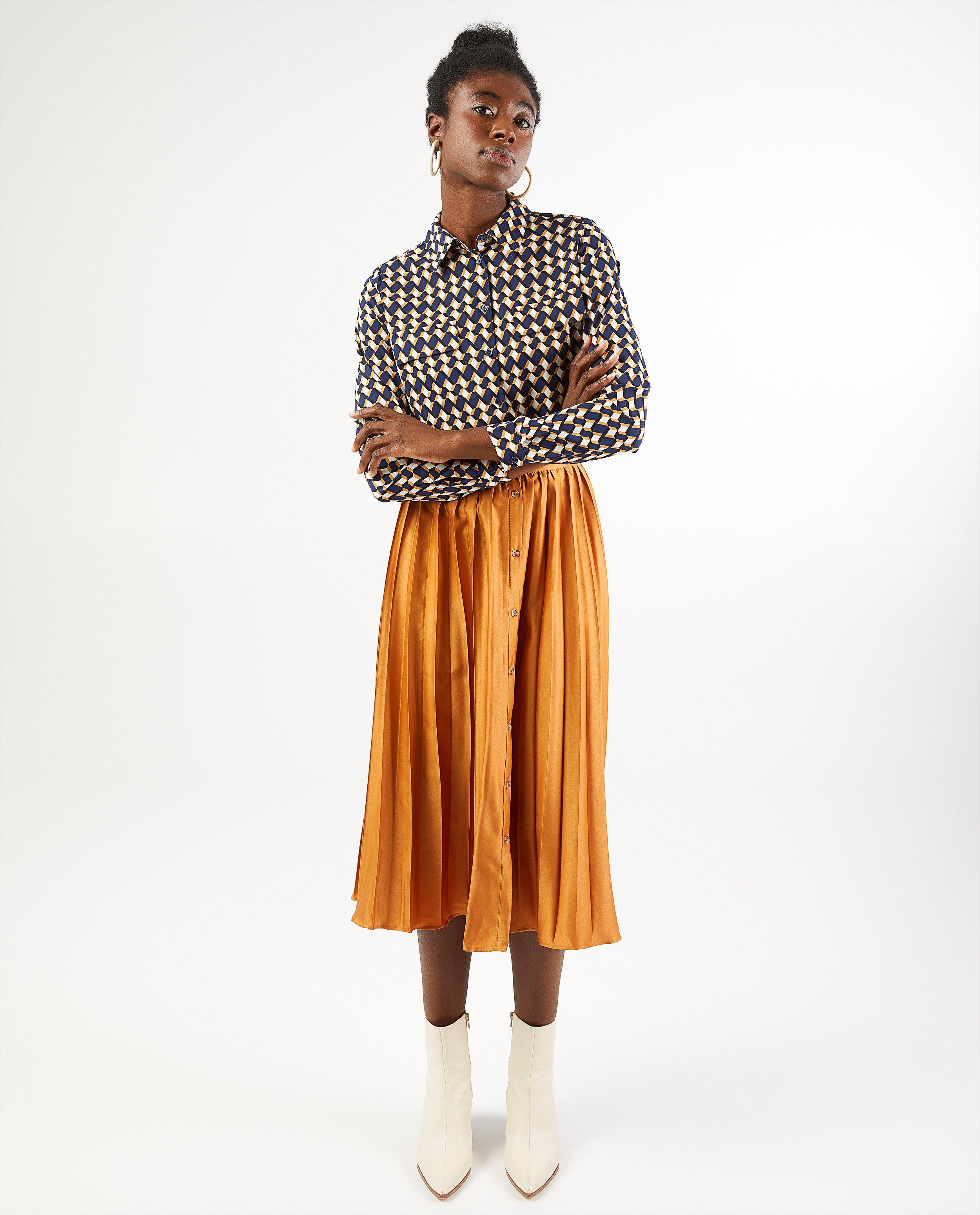 Chemise avec imprimé géométrique Sora - Imprimé intégral - Sora