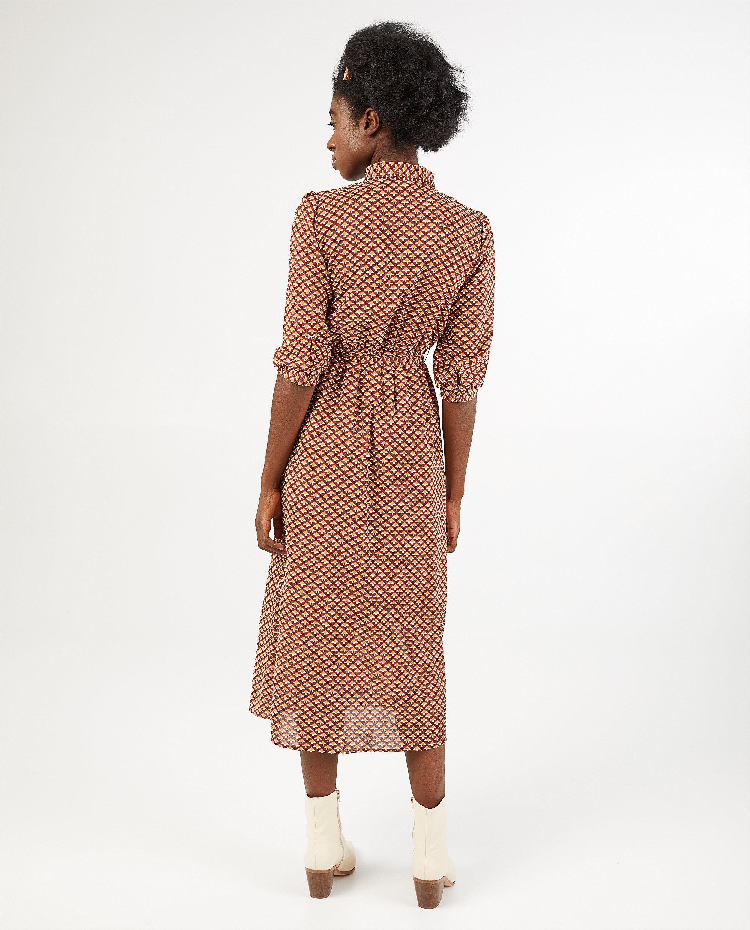 Kleedjes - Blousejurk met print Sora