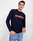 Blauwe unisex sweater KEMPEN™ - met opschrift - Kempen