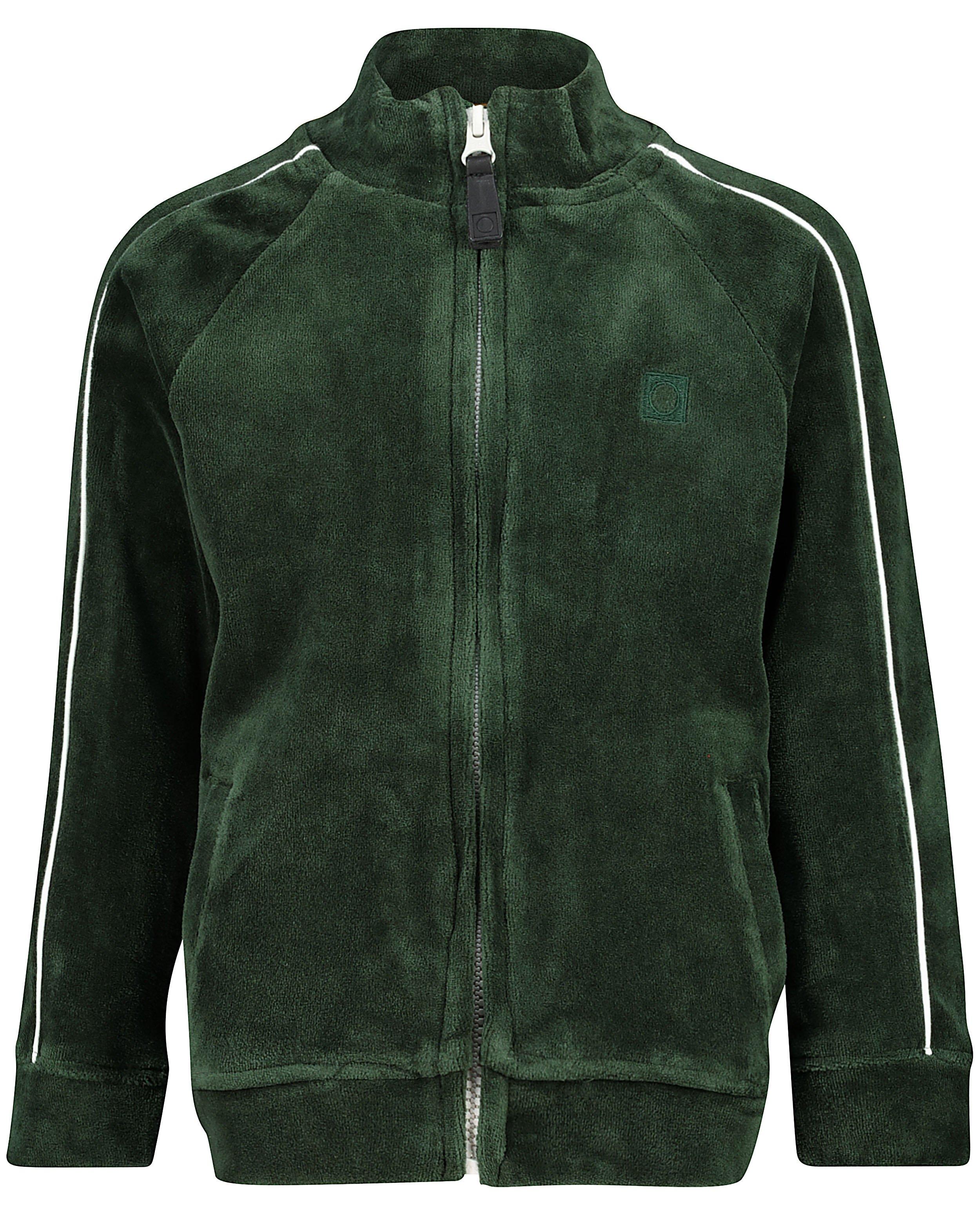 Groen vest van fluweel Tumble 'n Dry - met opschrift op de rug - Tumble 'n Dry