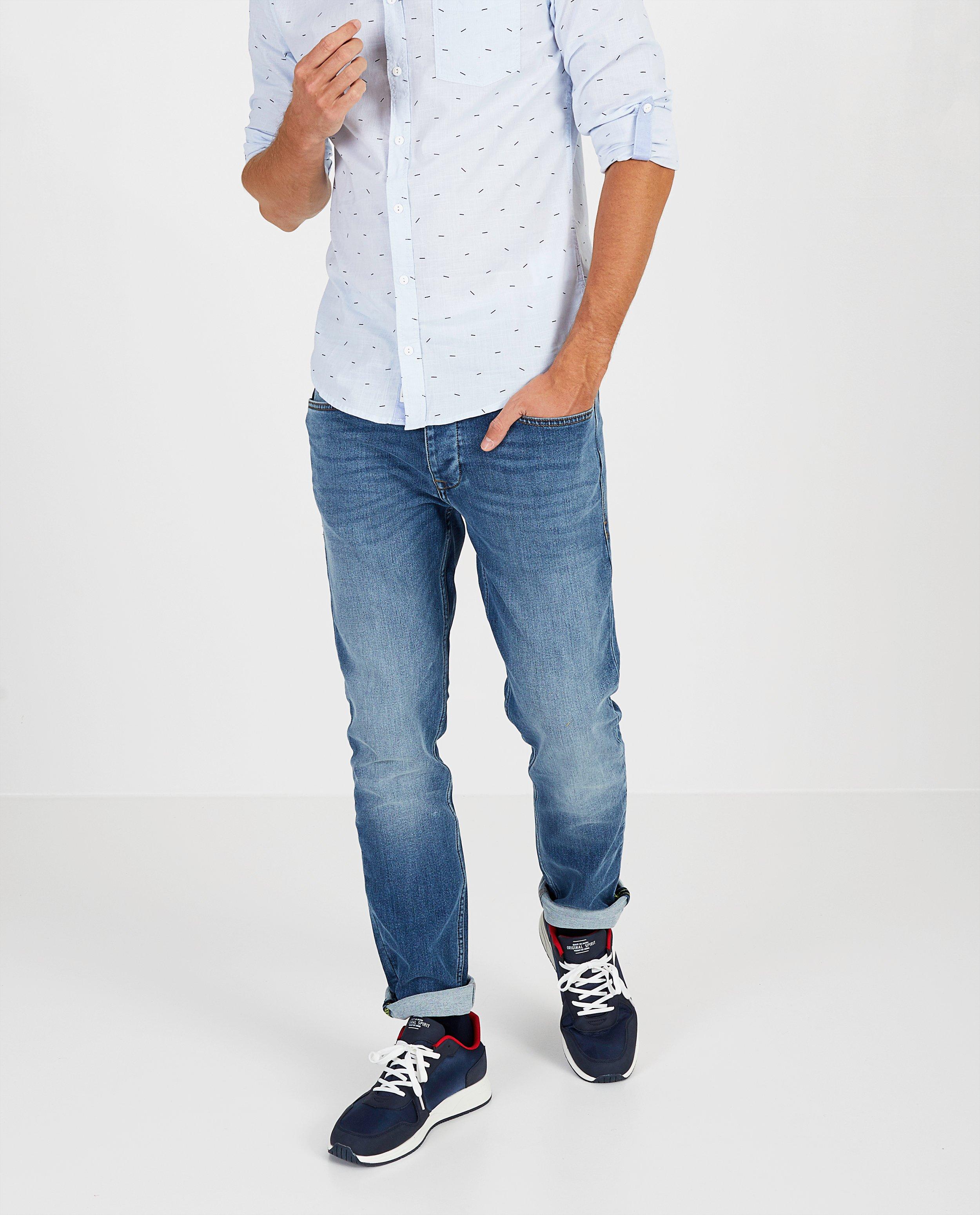 Jeans - Jeans slim bleu clair - Twister