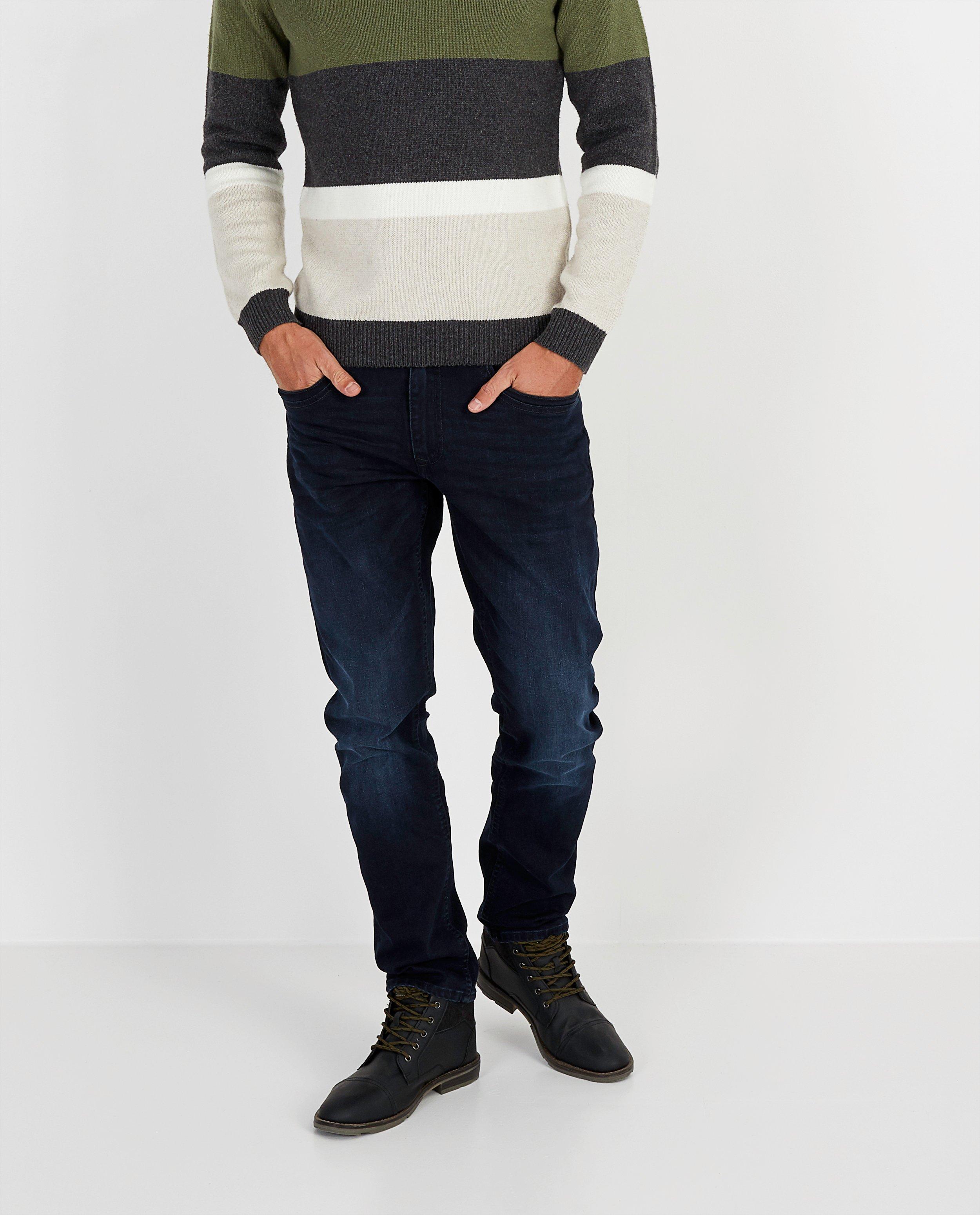 Jeans - Blauwe regular jeans - Blizzard