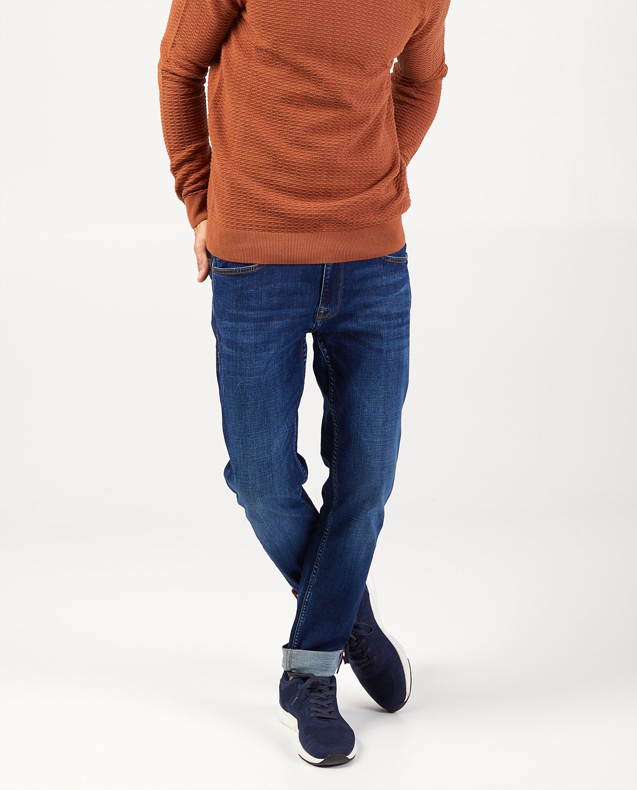 Jeans - Jeans slim bleu - Jet