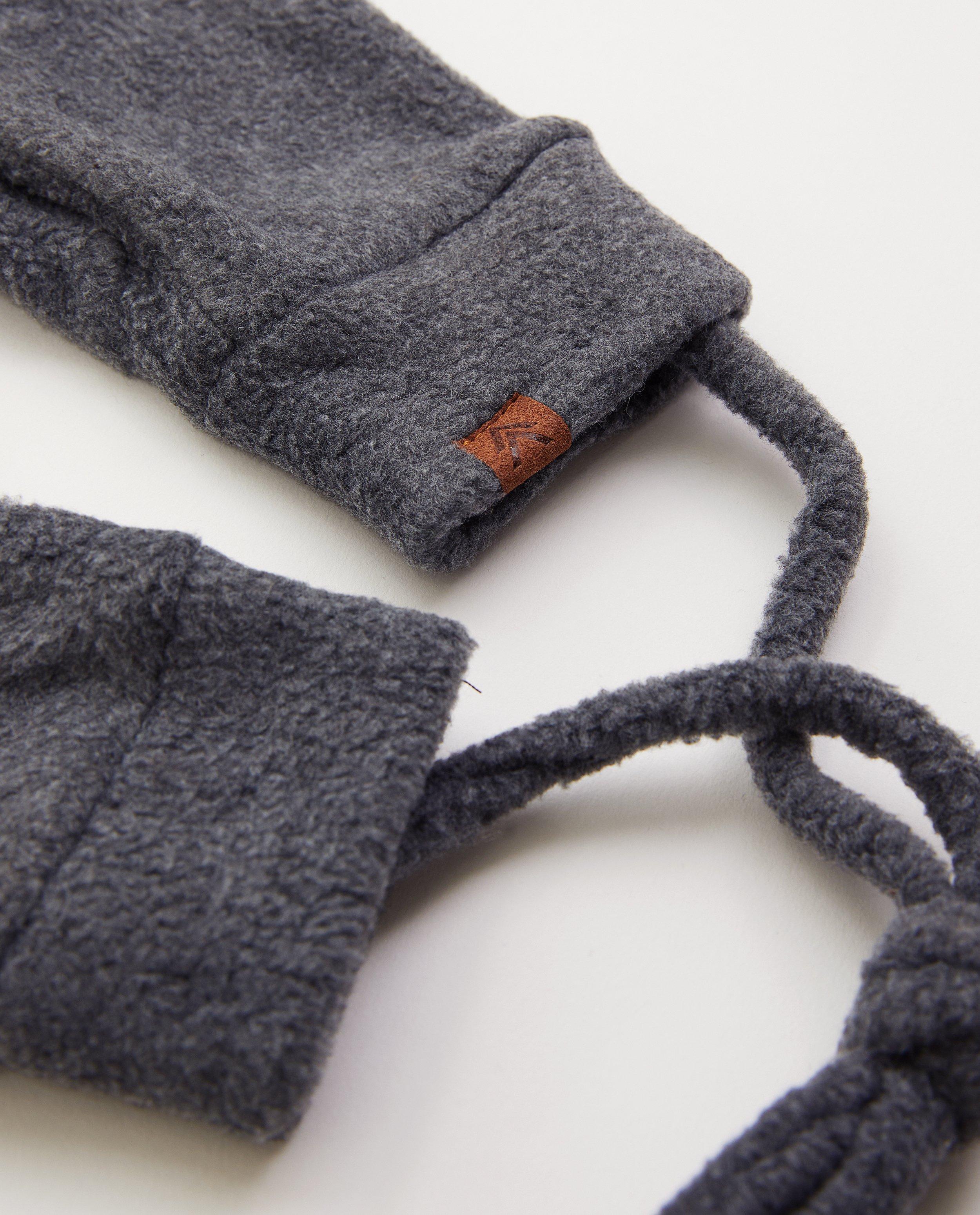 Breigoed - Grijze handschoenen van fleece