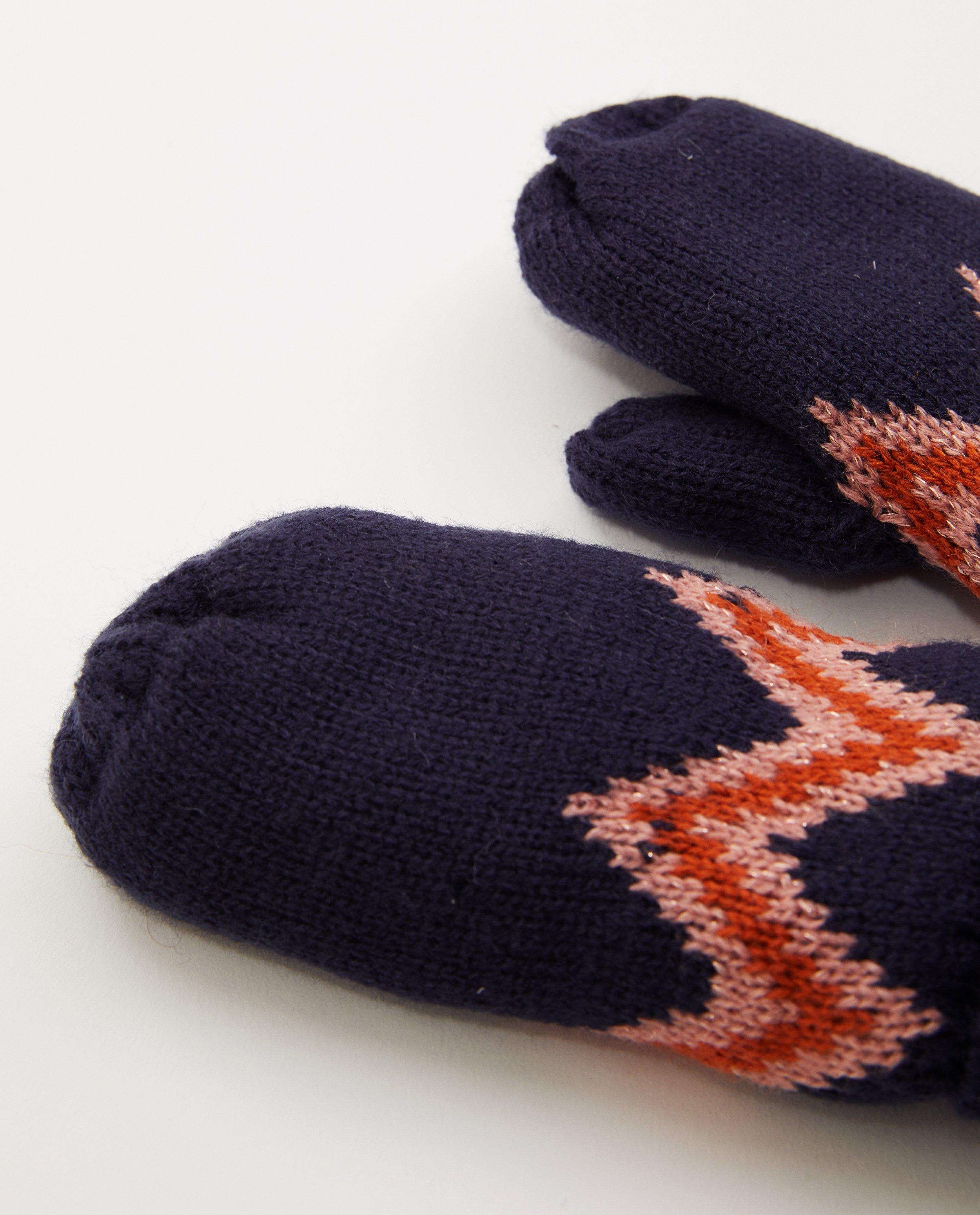 Groene wanten met koord - Product Detail - donkerblauw - afbeelding nummer 3