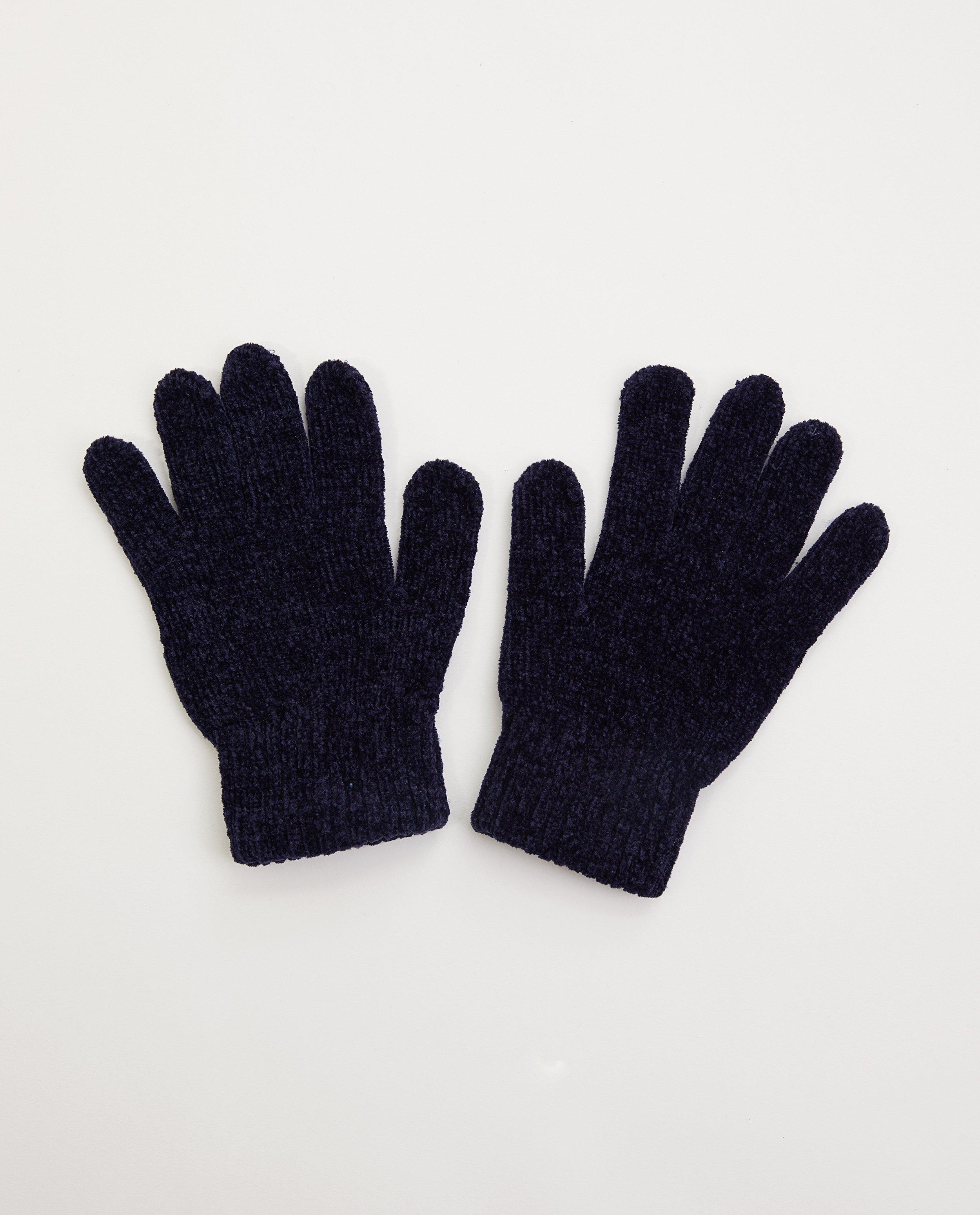 Gants bleus - tricot - JBC
