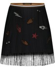 Zwarte rok met patches Topitm - en tule - Topitm